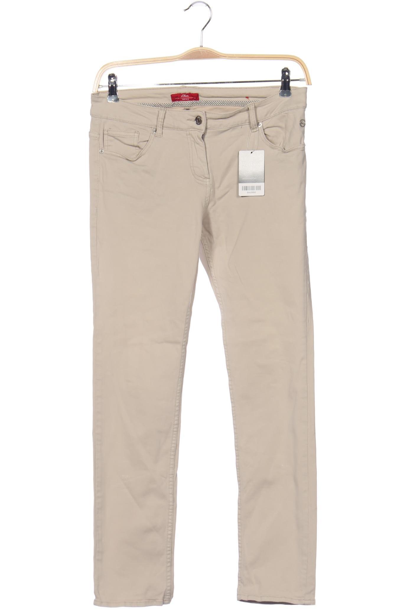 

s.Oliver Damen Jeans, cremeweiß, Gr. 32