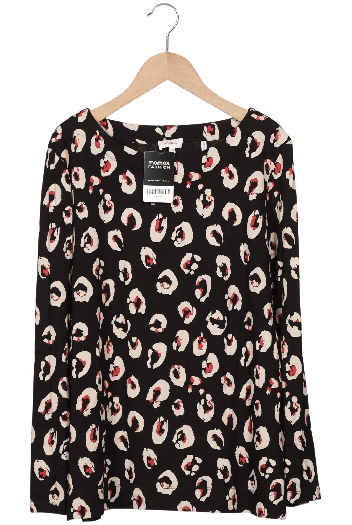 

s.Oliver Damen Langarmshirt, mehrfarbig, Gr. 40