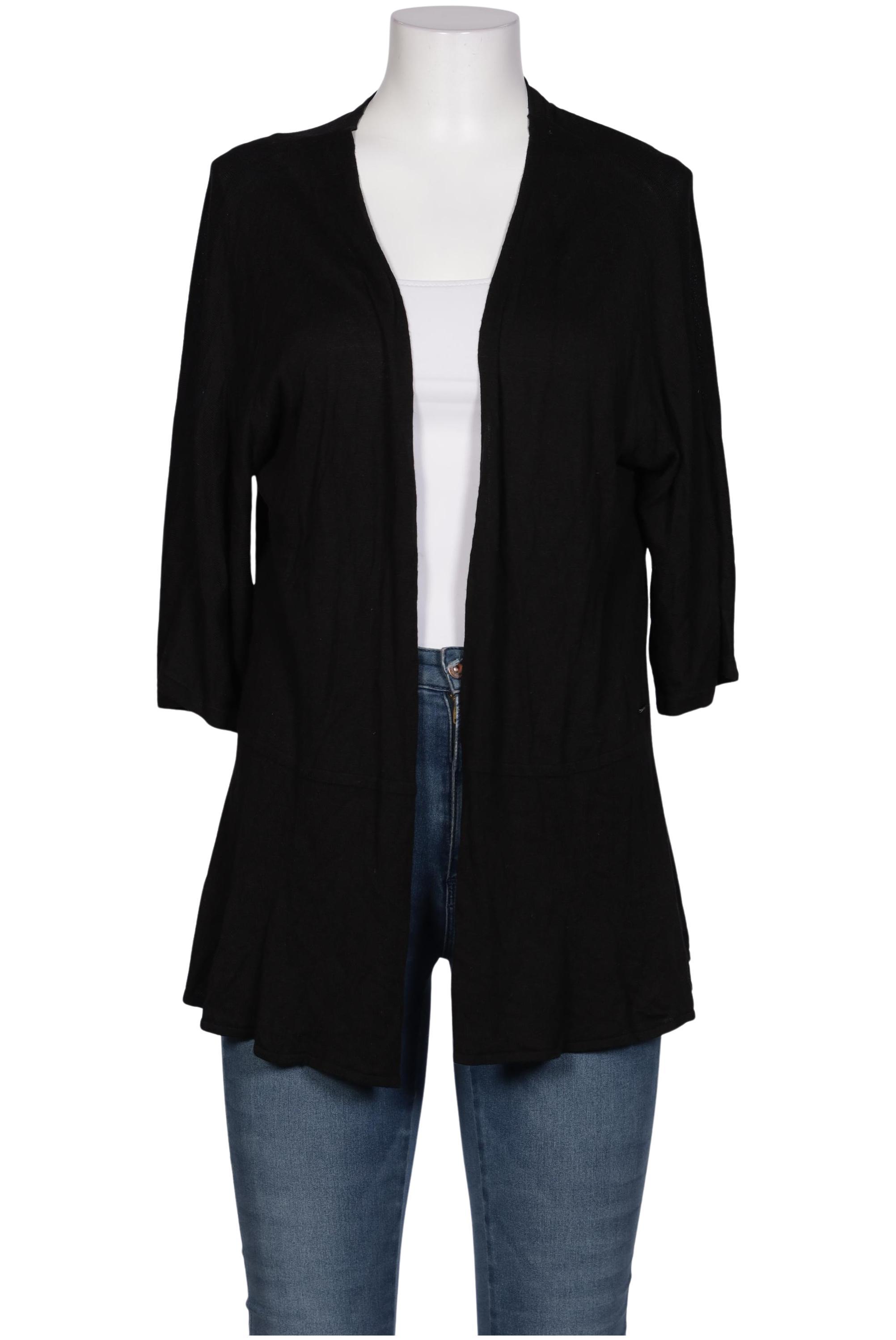 

s.Oliver Damen Strickjacke, schwarz, Gr. 38