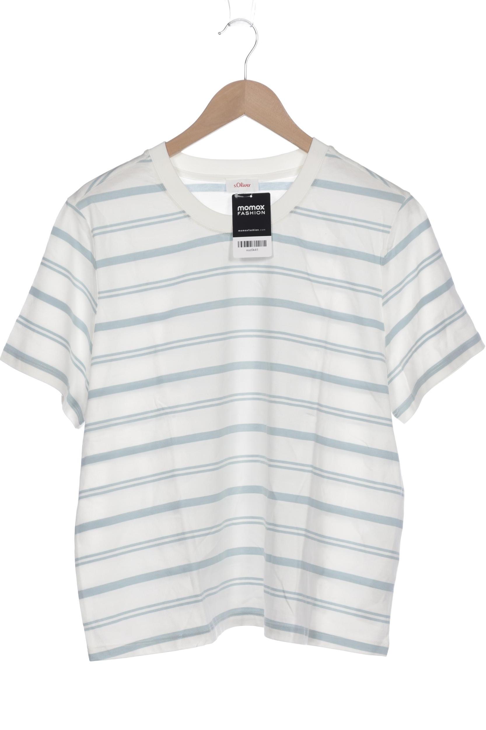 

s.Oliver Damen T-Shirt, weiß, Gr. 46