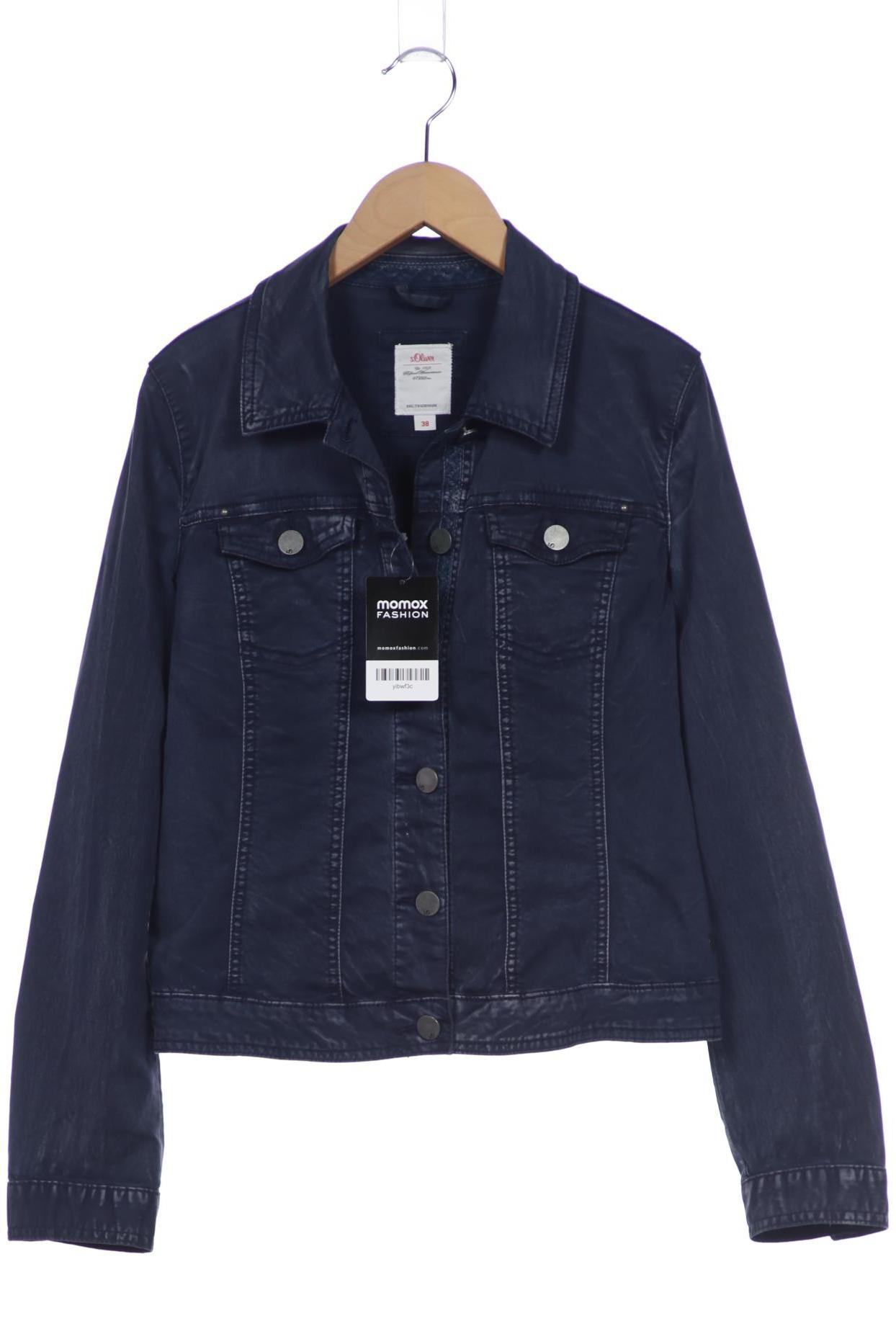 

s.Oliver Damen Jacke, blau, Gr. 38