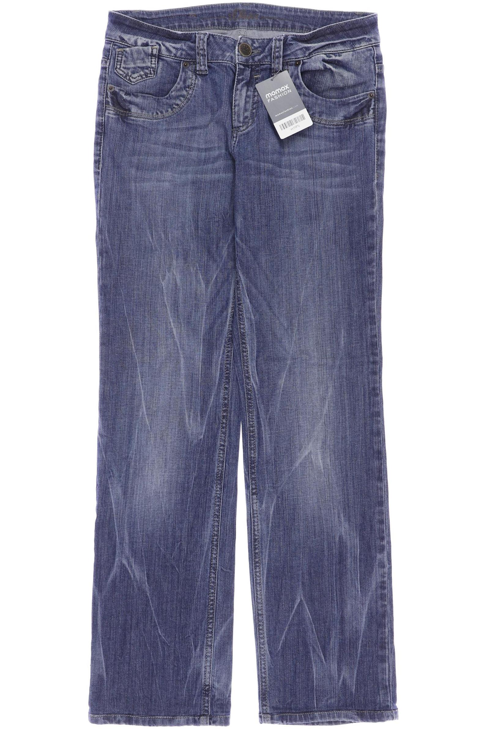 

s.Oliver Damen Jeans, blau