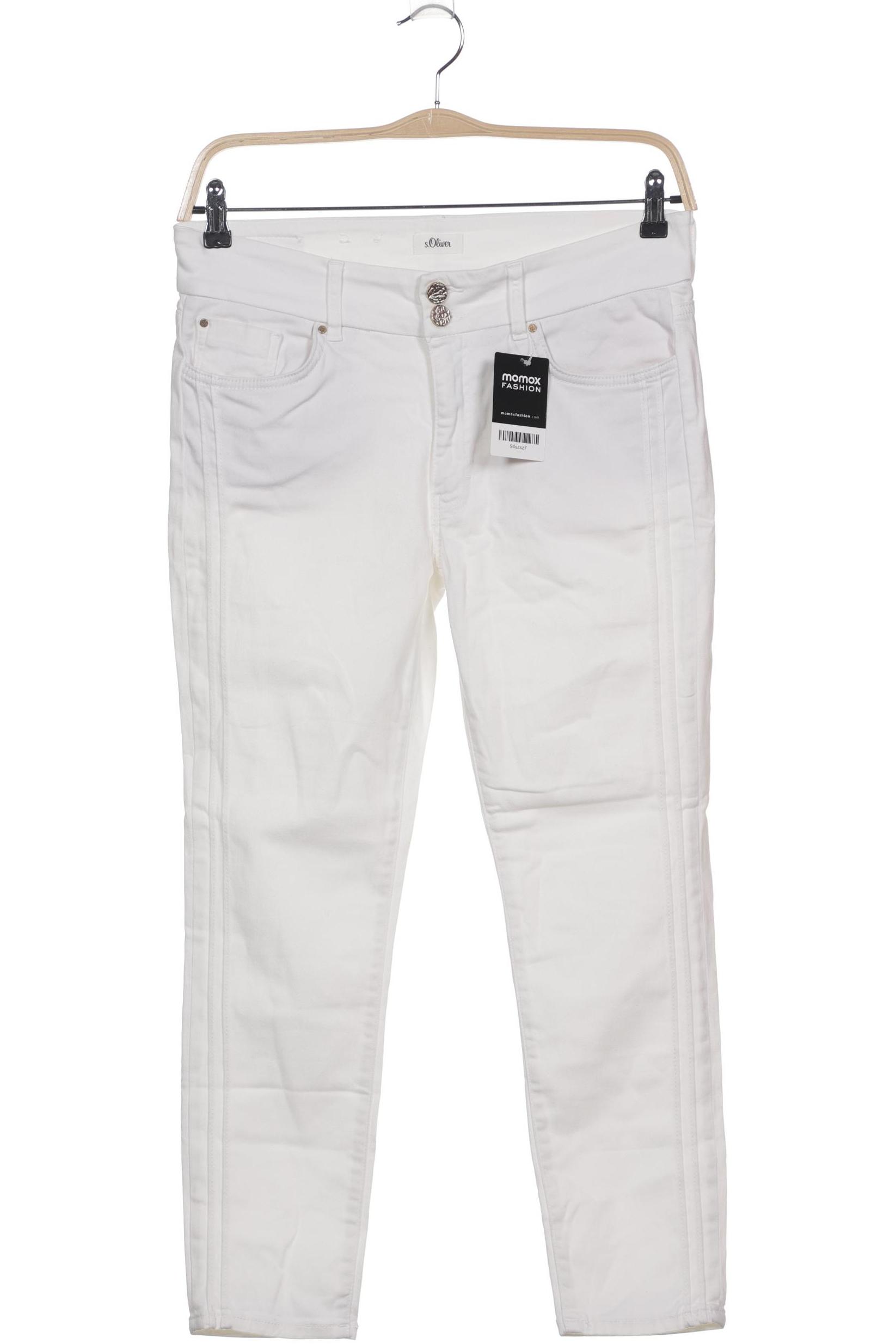 

s.Oliver Damen Jeans, weiß, Gr. 42