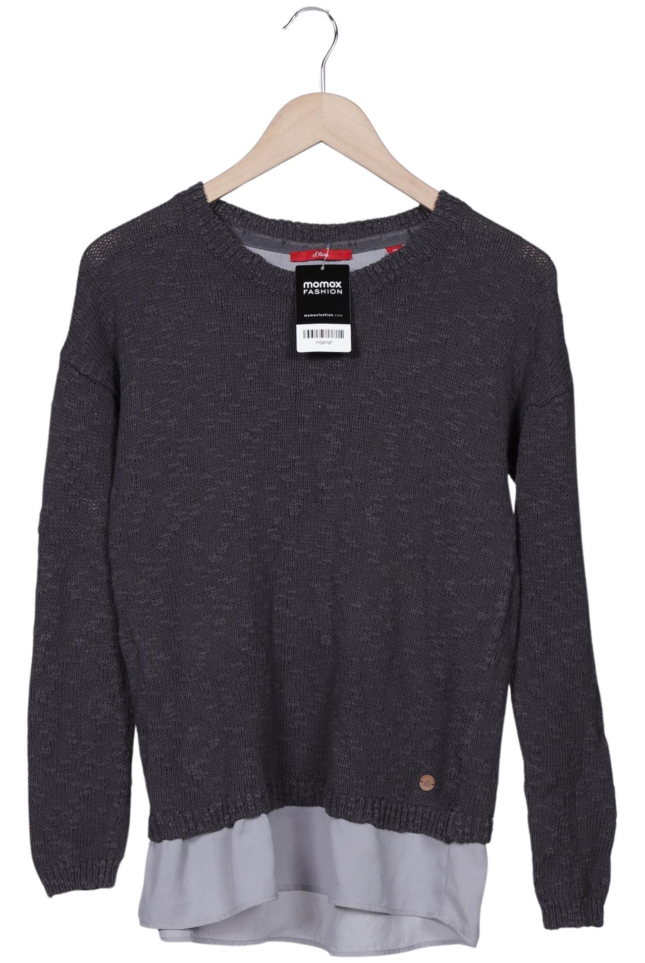 

s.Oliver Damen Pullover, grau, Gr. 36