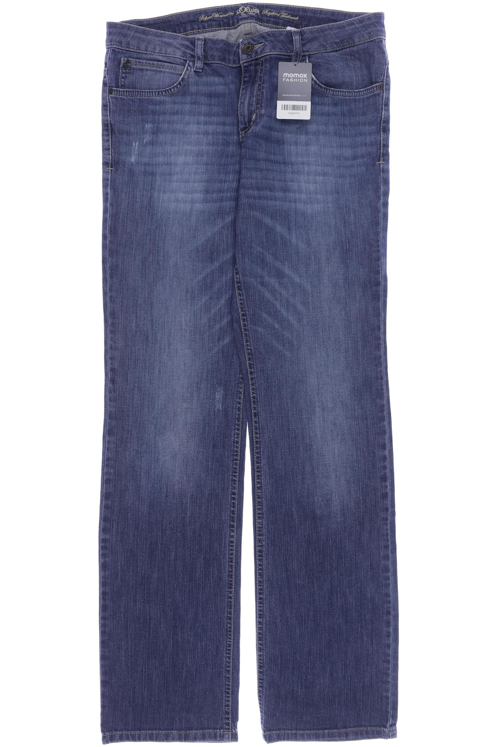 

s.Oliver Damen Jeans, blau