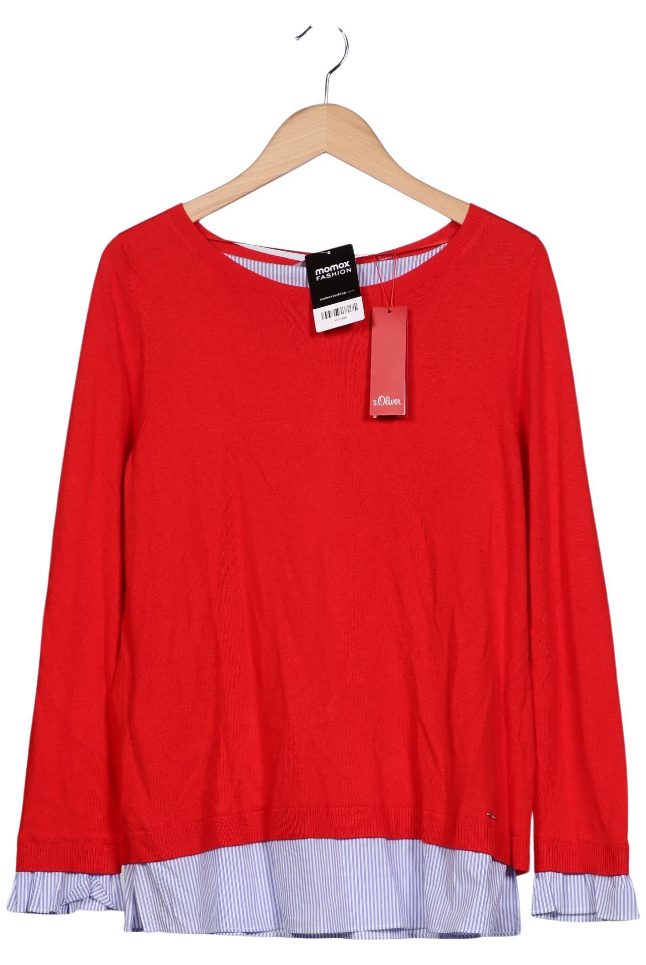 

s.Oliver Damen Pullover, rot, Gr. 40