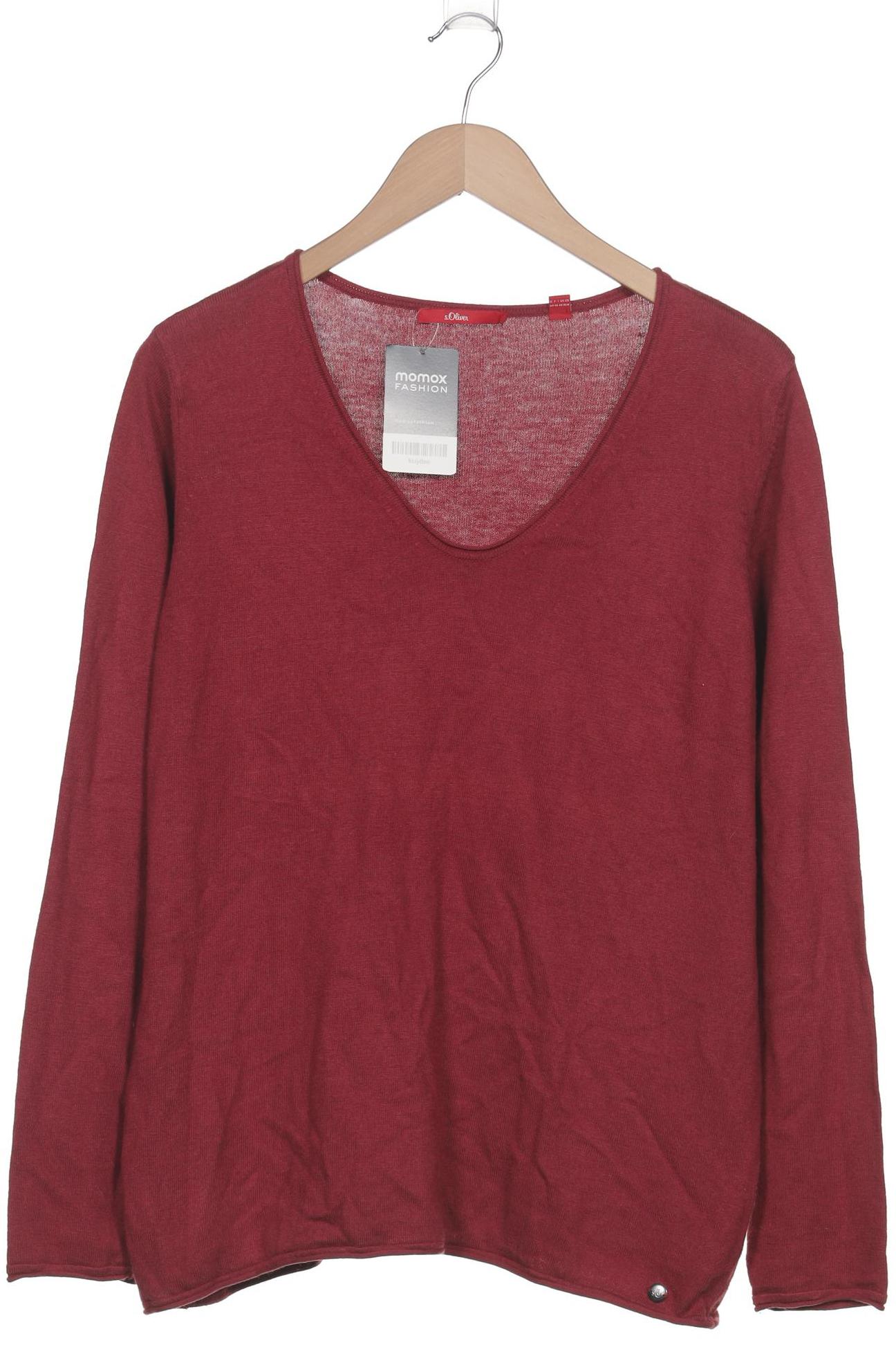 

s.Oliver Damen Pullover, bordeaux, Gr. 44