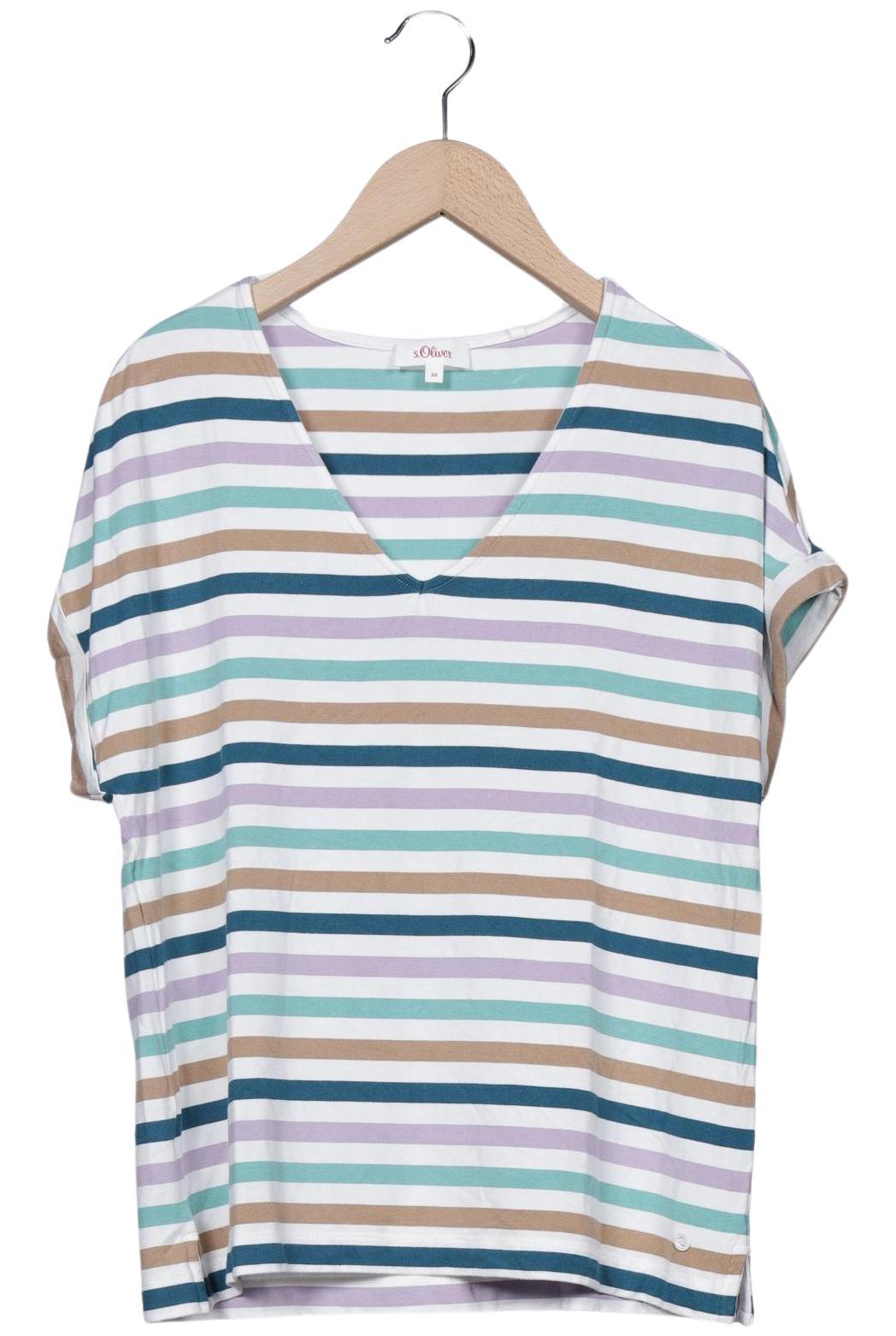 

s.Oliver Damen T-Shirt, mehrfarbig, Gr. 34