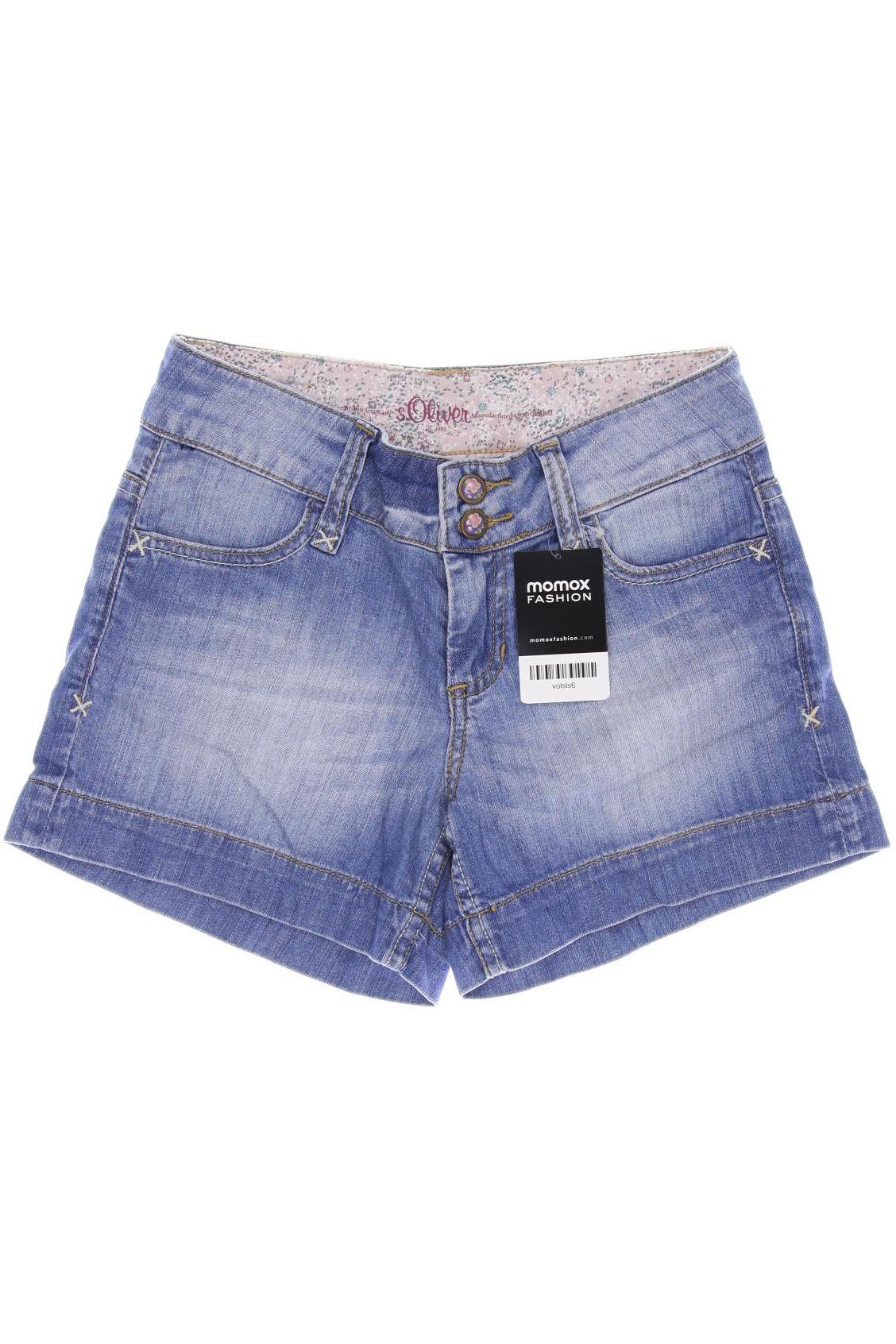 

s.Oliver Damen Shorts, blau