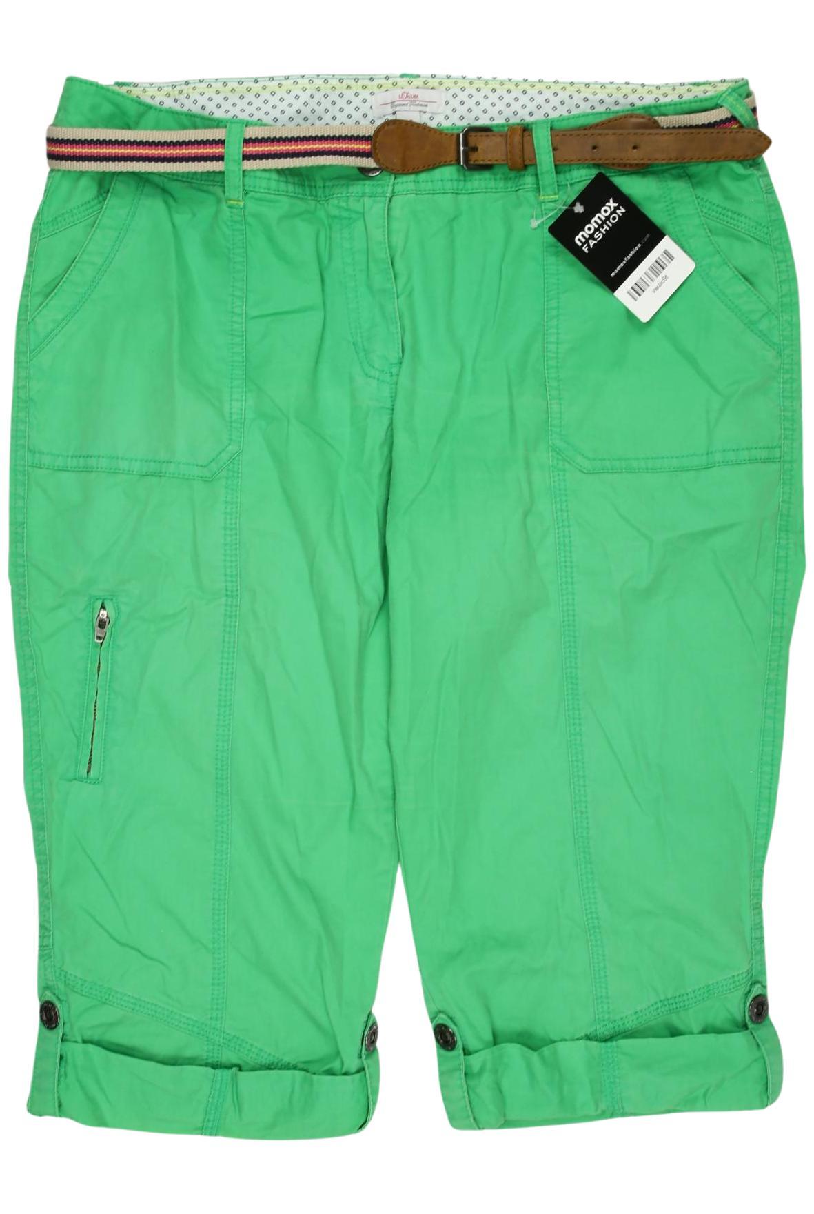 

s.Oliver Damen Shorts, grün, Gr. 42