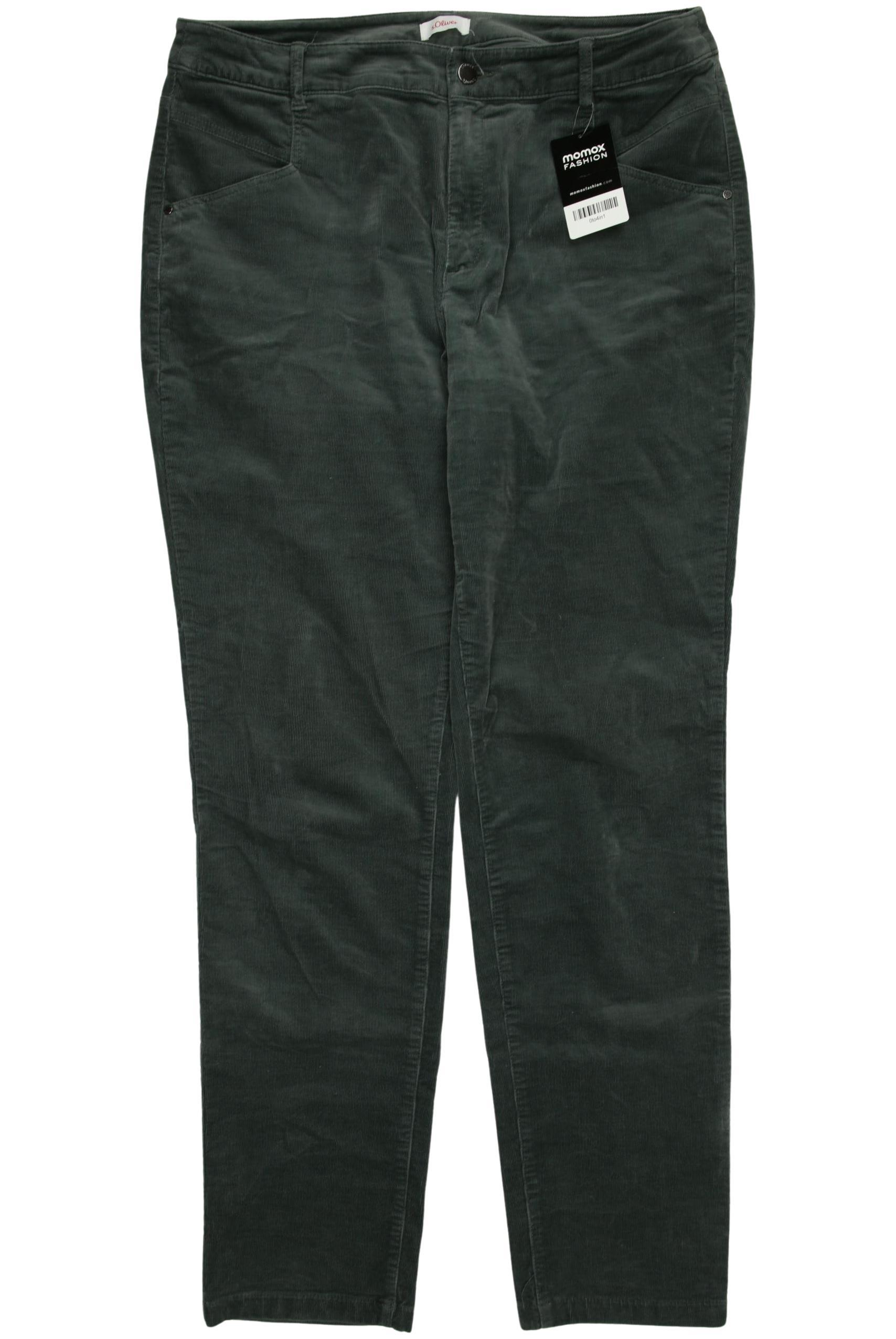 

s.Oliver Damen Stoffhose, grün, Gr. 42