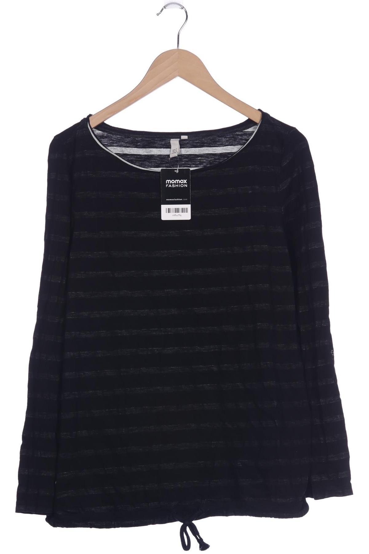 

s.Oliver Damen Langarmshirt, schwarz, Gr. 46