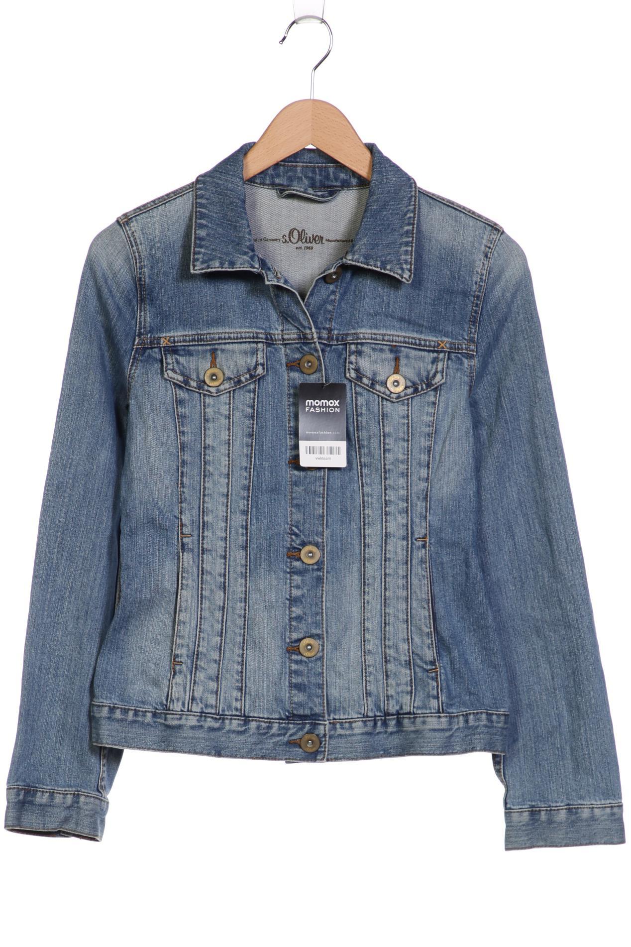 

s.Oliver Damen Jacke, blau, Gr. 36
