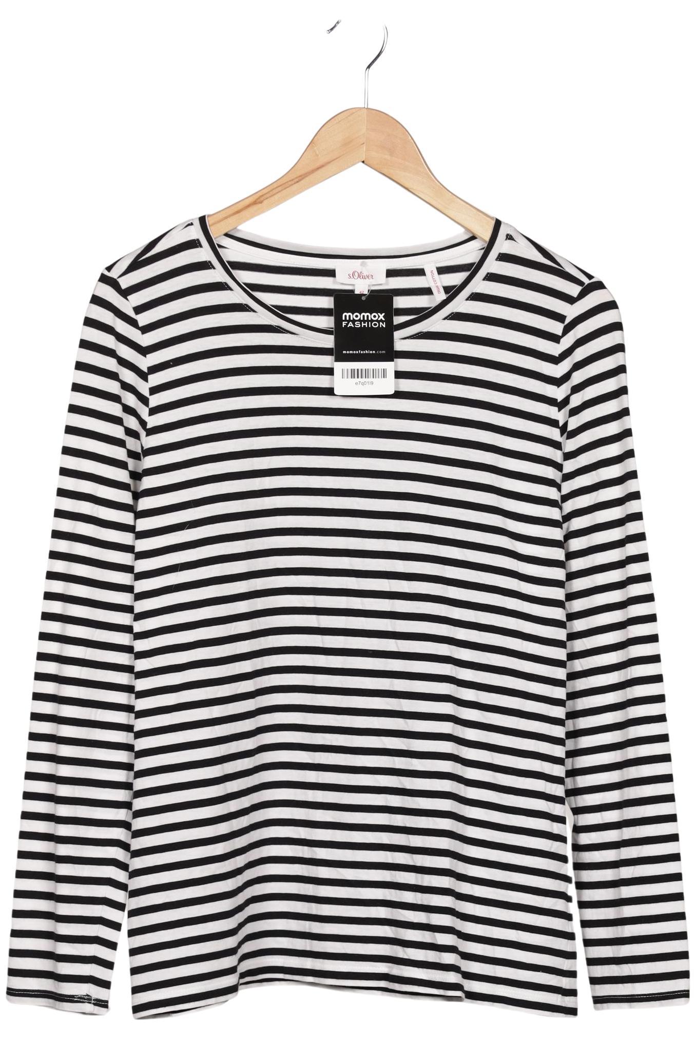 

s.Oliver Damen Langarmshirt, mehrfarbig, Gr. 42