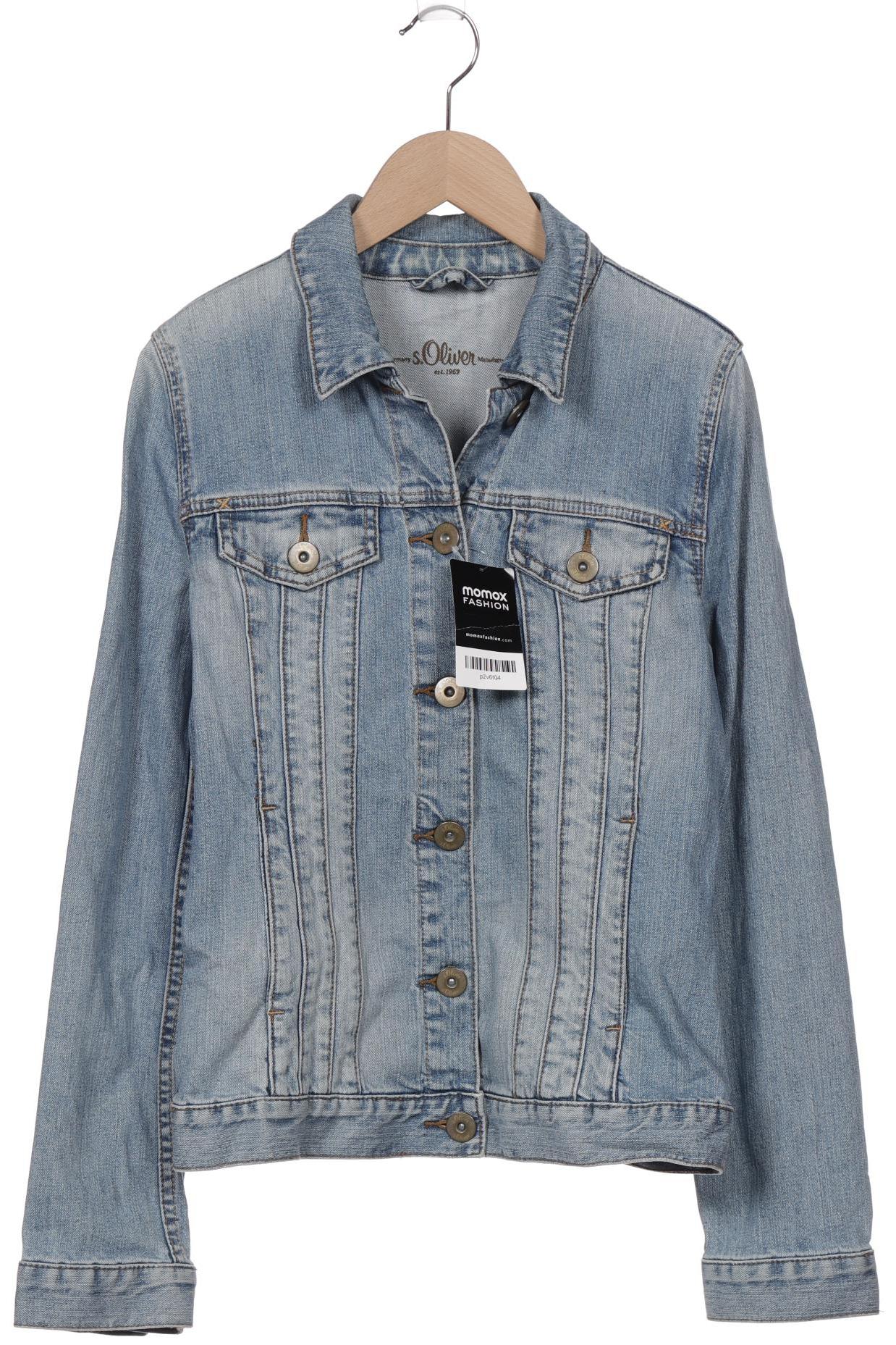 

s.Oliver Damen Jacke, blau, Gr. 36