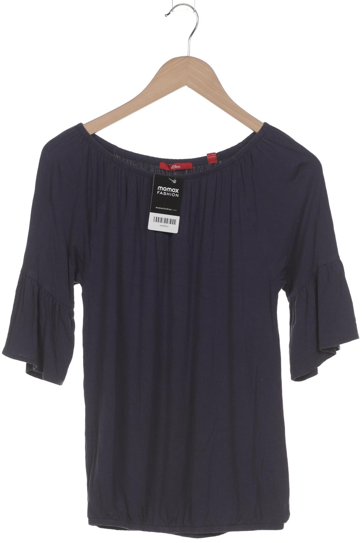 Thumbnail - s.Oliver Damen T-Shirt, marineblau, Gr. 36