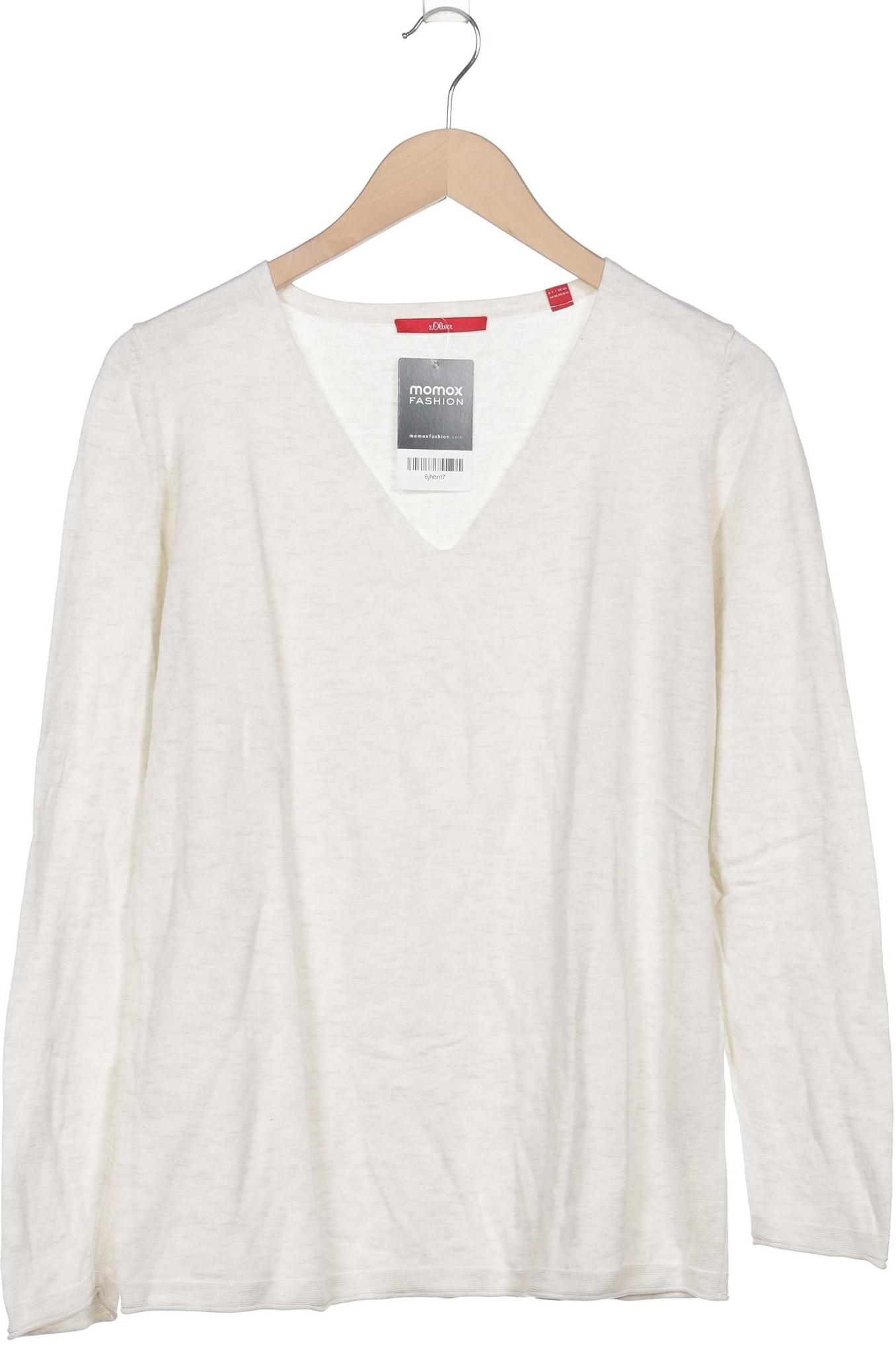 

s.Oliver Damen Pullover, cremeweiß, Gr. 44
