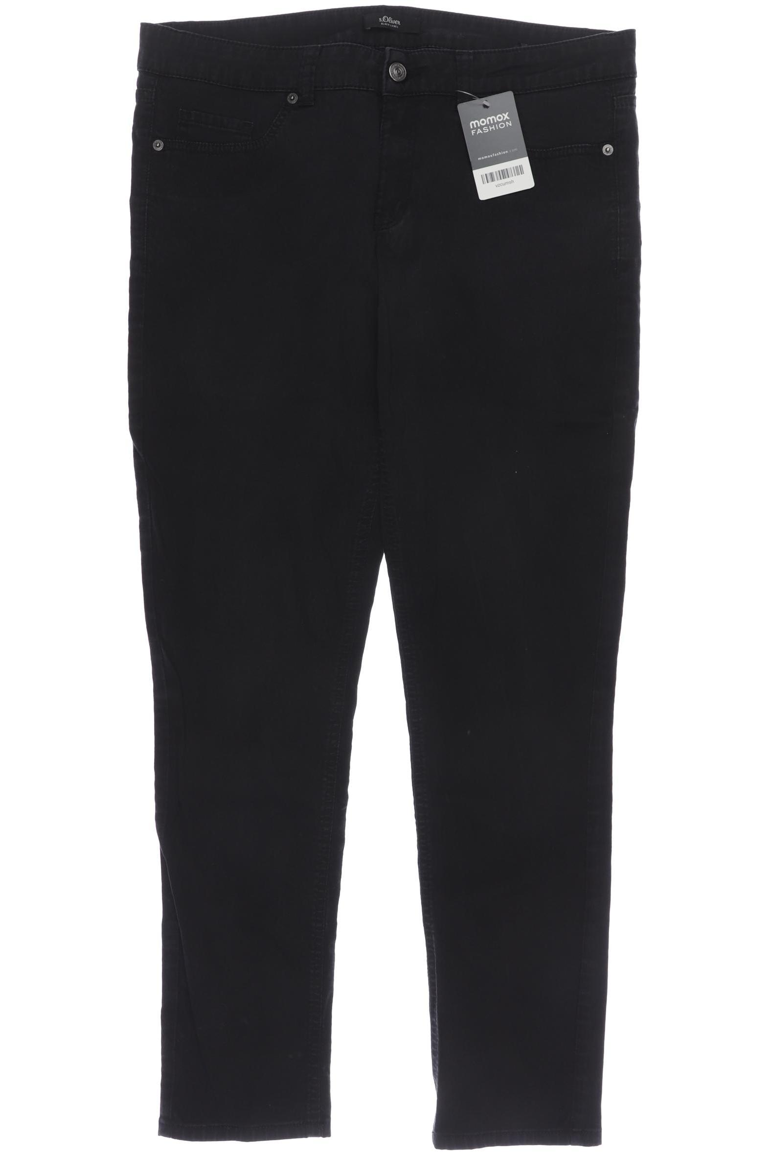 

s.Oliver Damen Stoffhose, schwarz, Gr. 42