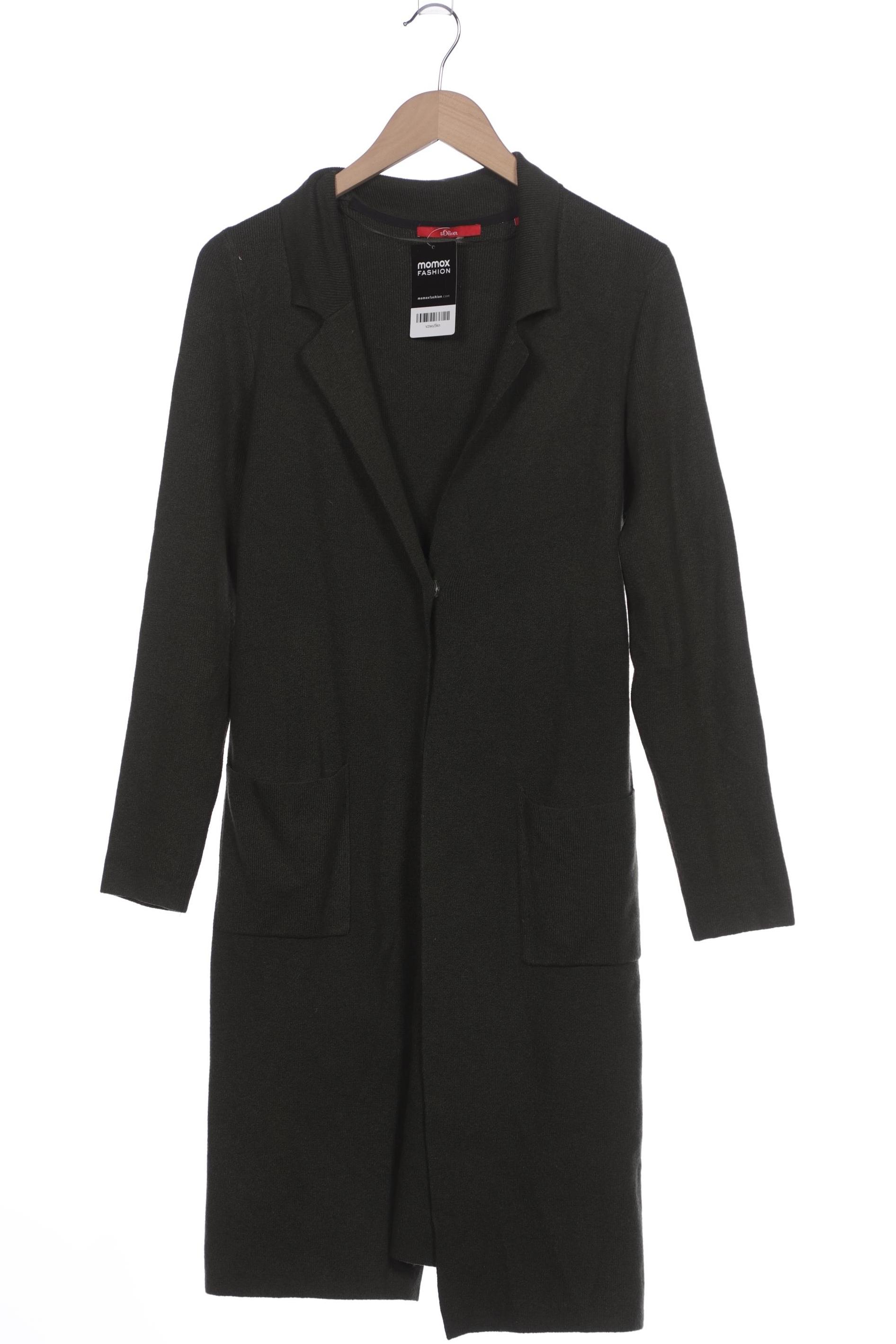 

s.Oliver Damen Strickjacke, grün, Gr. 36