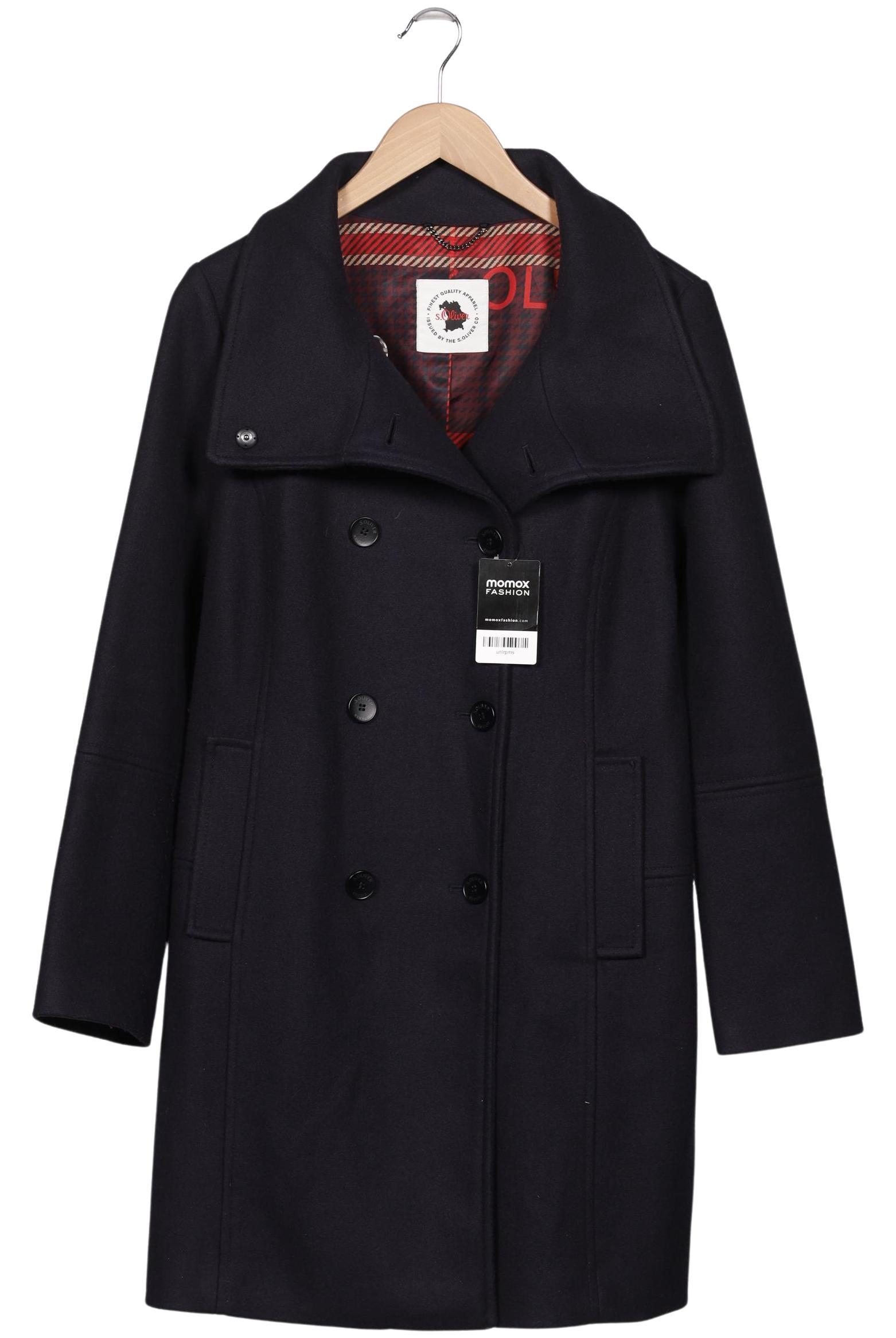 

s.Oliver Damen Mantel, marineblau, Gr. 40