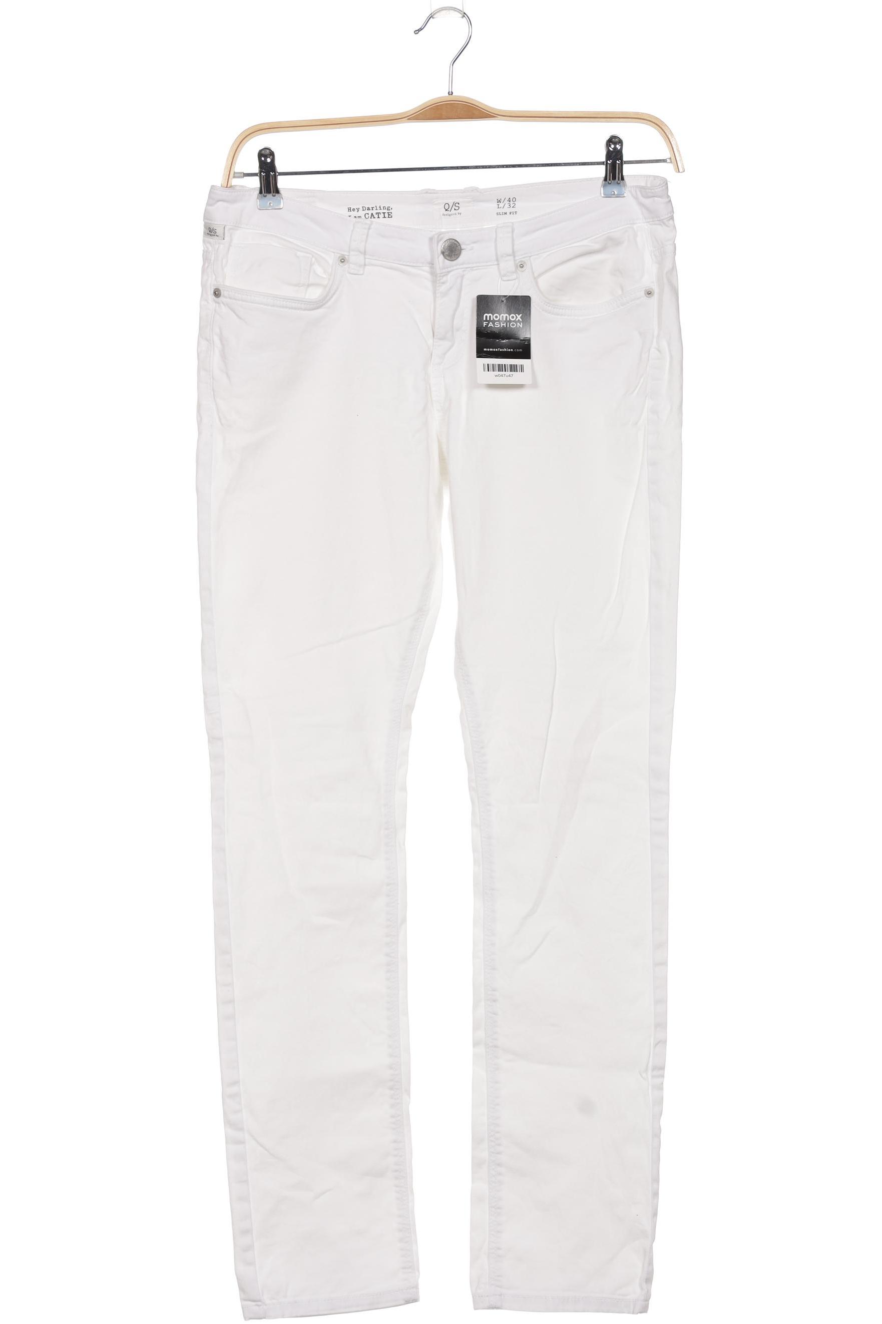 

s.Oliver Damen Jeans, weiß, Gr. 40