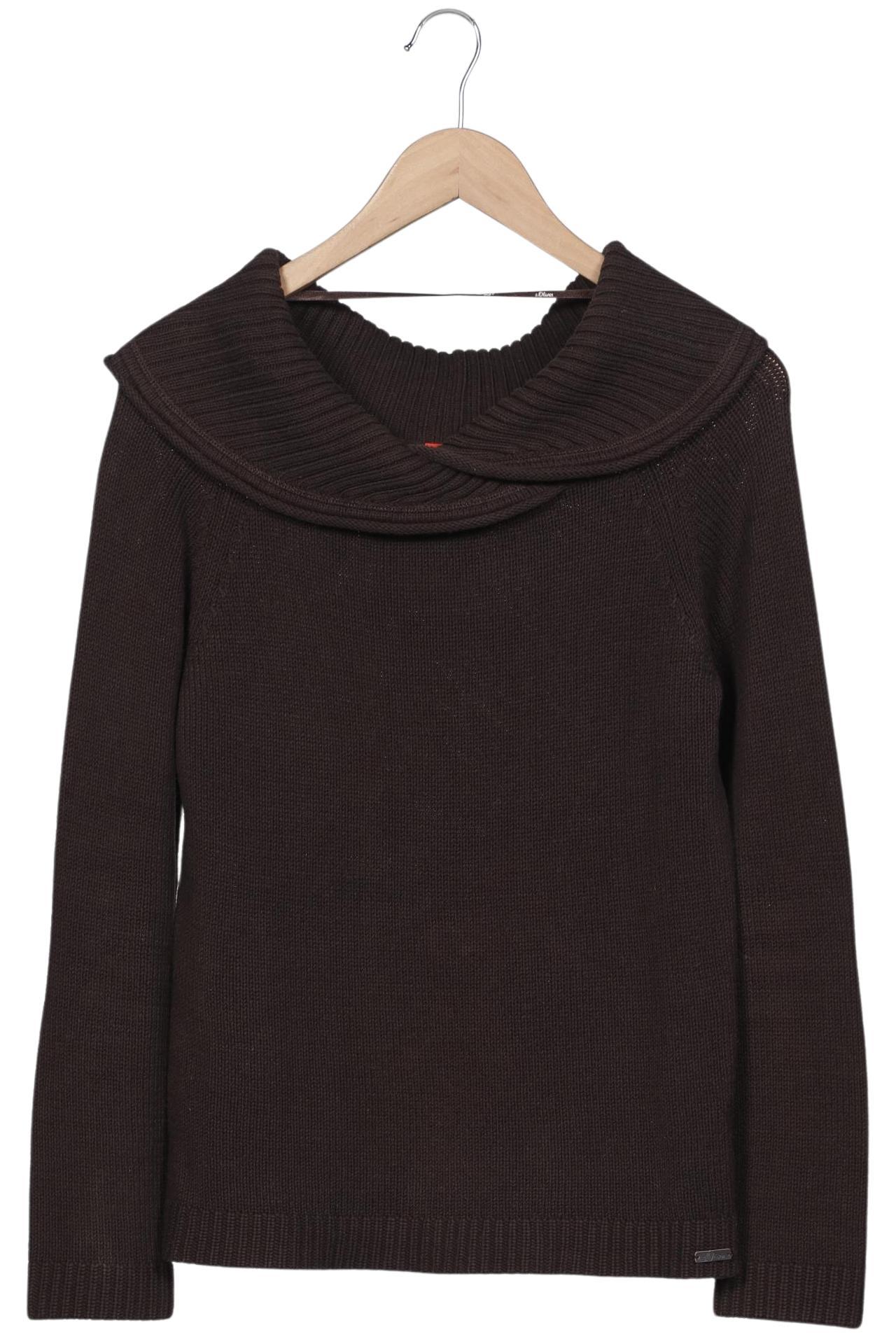 

s.Oliver Damen Pullover, braun, Gr. 38