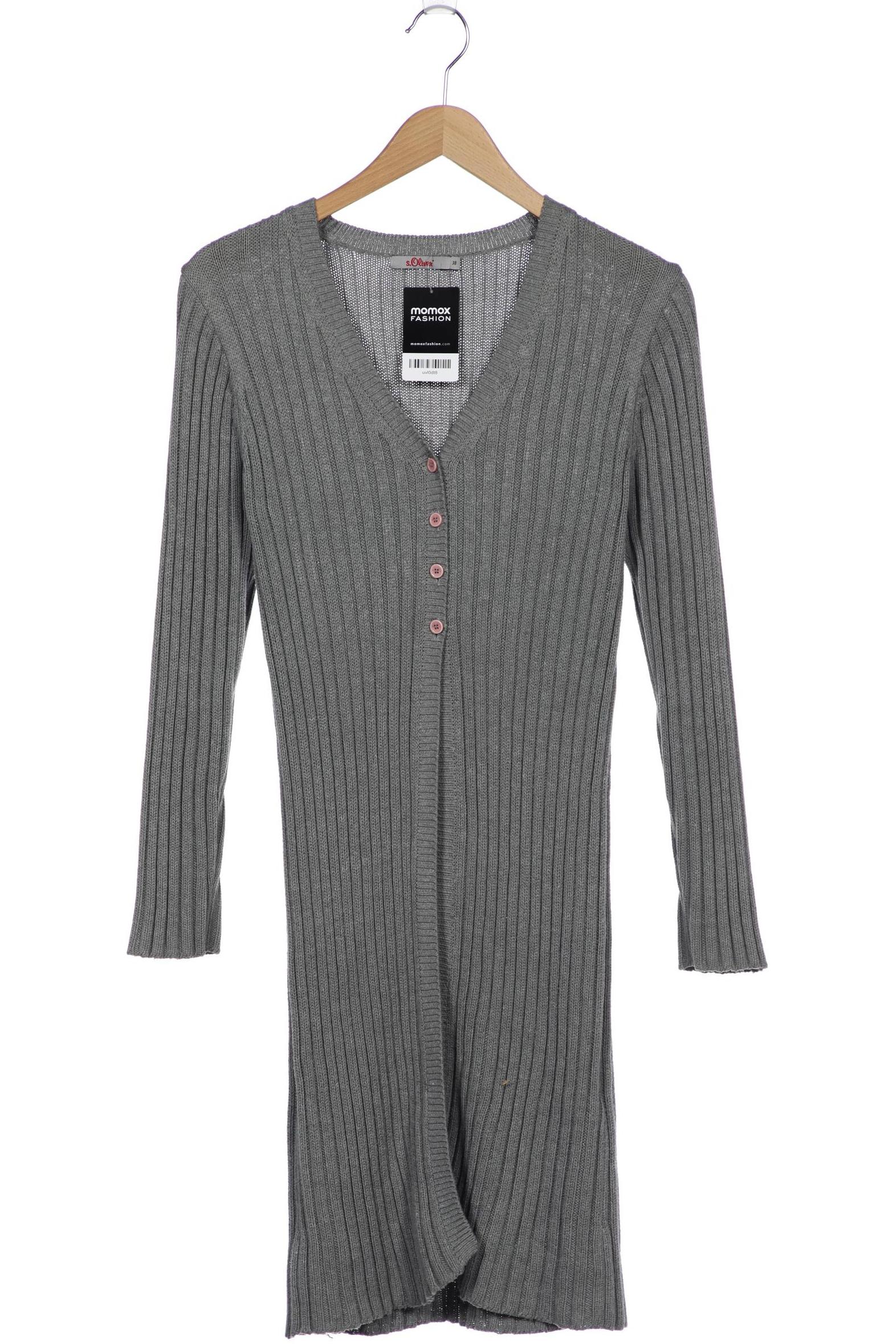 

s.Oliver Damen Strickjacke, grau