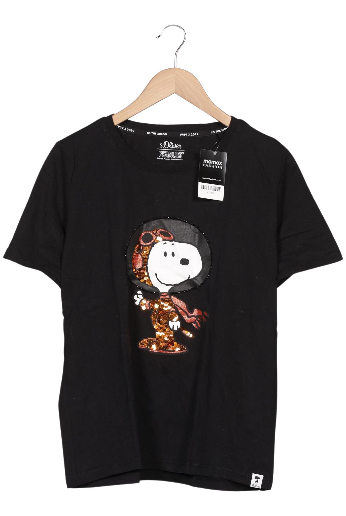 

s.Oliver Damen T-Shirt, schwarz, Gr. 38