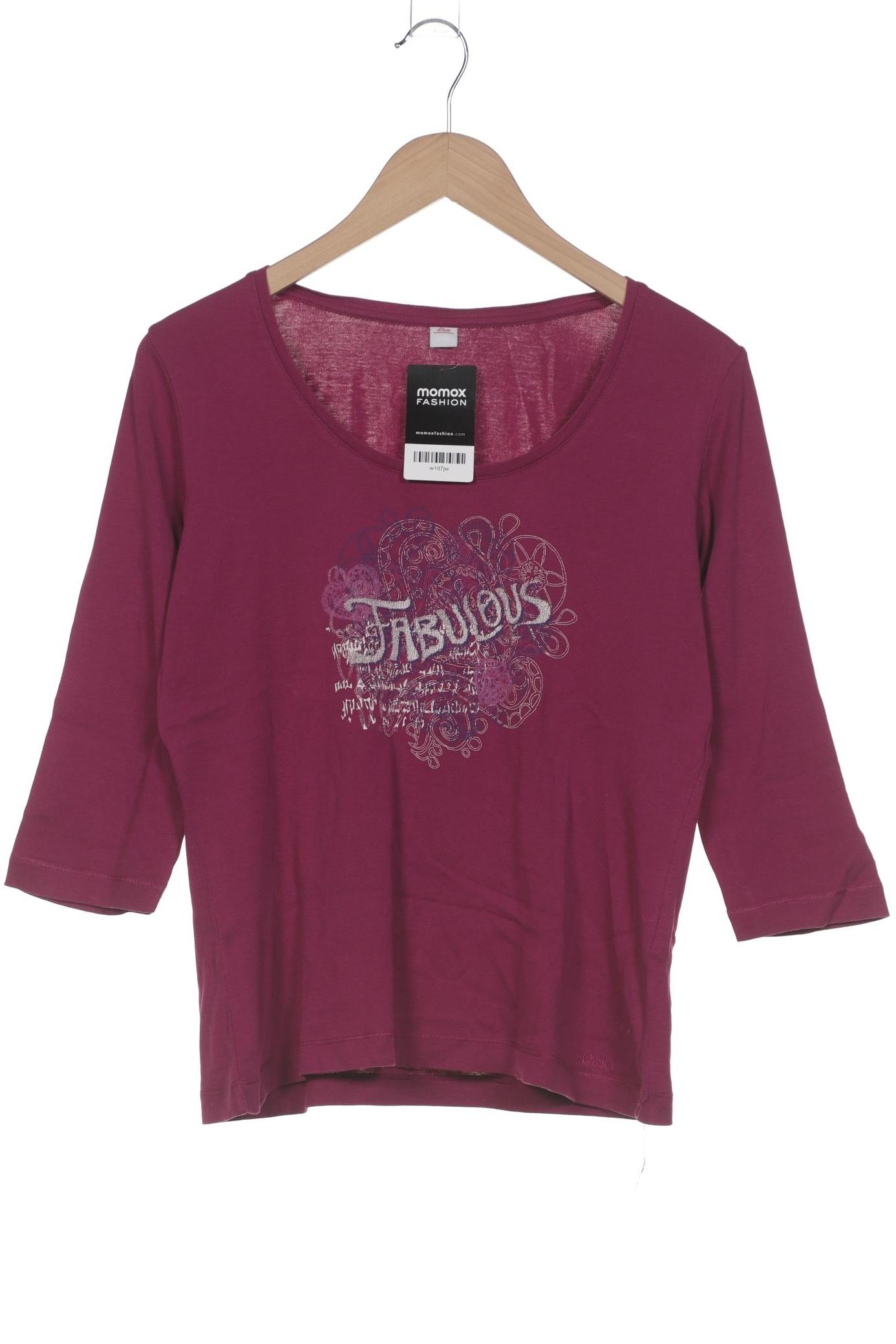 

s.Oliver Damen Langarmshirt, pink, Gr. 42