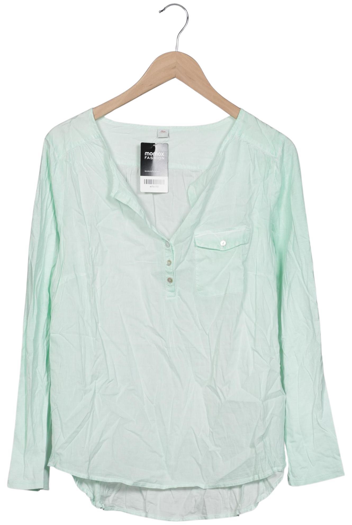 

s.Oliver Damen Bluse, hellgrün, Gr. 44