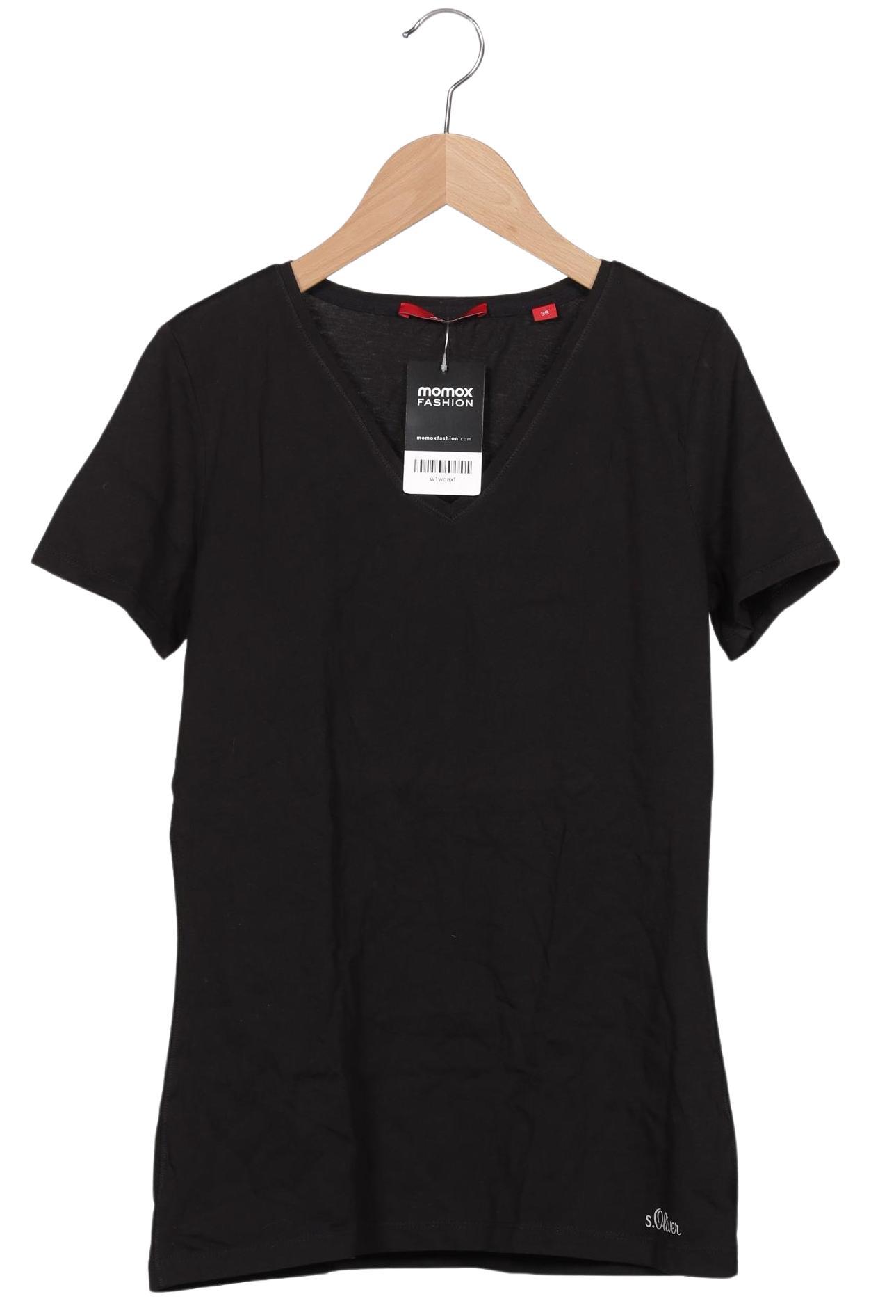 

s.Oliver Damen T-Shirt, schwarz, Gr. 38