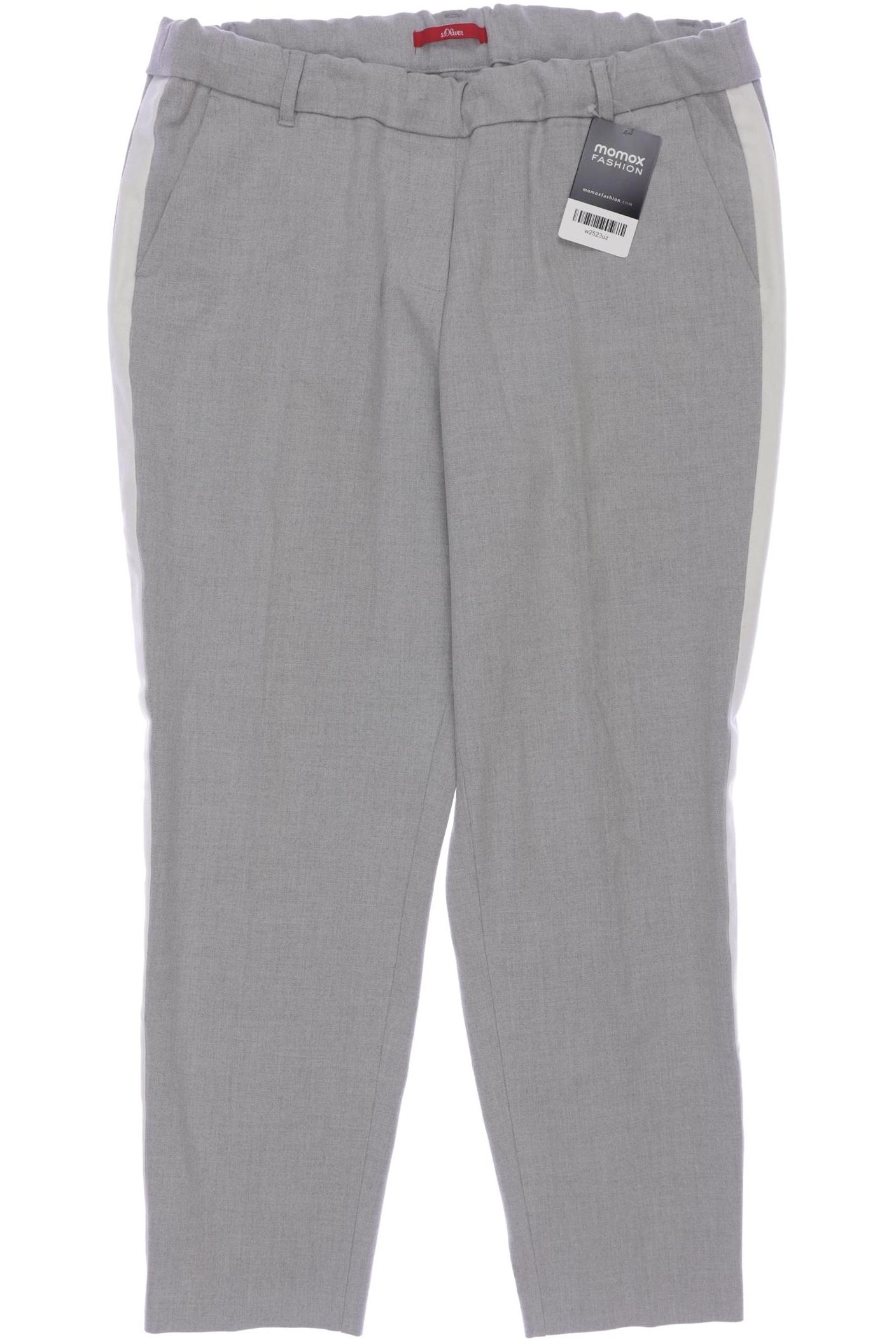 

s.Oliver Damen Stoffhose, grau, Gr. 31