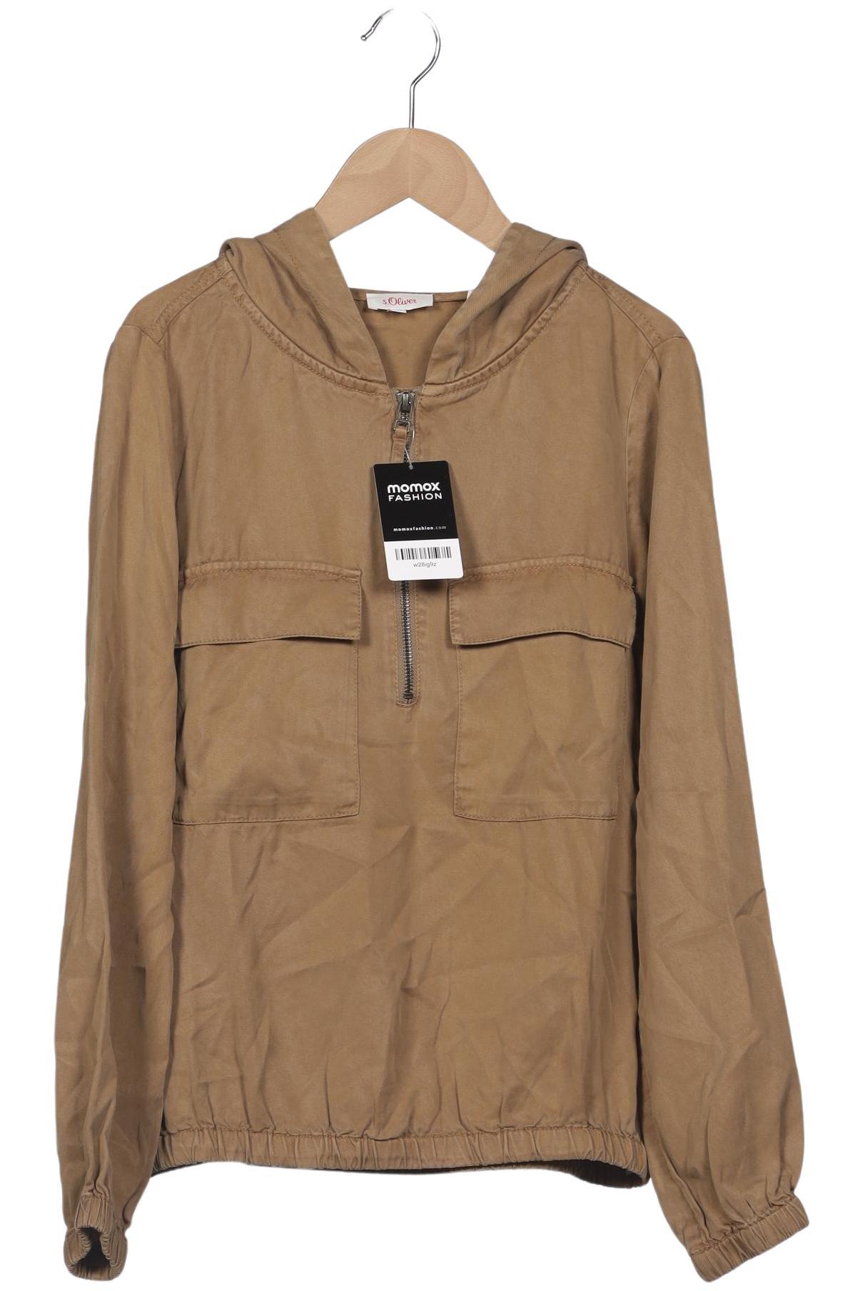 

s.Oliver Damen Kapuzenpullover, beige, Gr. 36