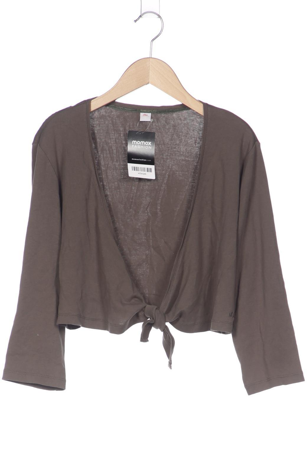 

s.Oliver Damen Strickjacke, grün, Gr. 44