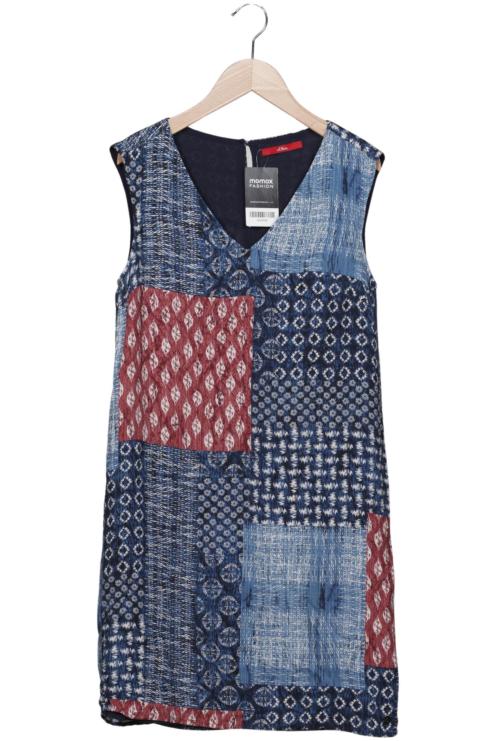 

s.Oliver Damen Kleid, blau, Gr. 34