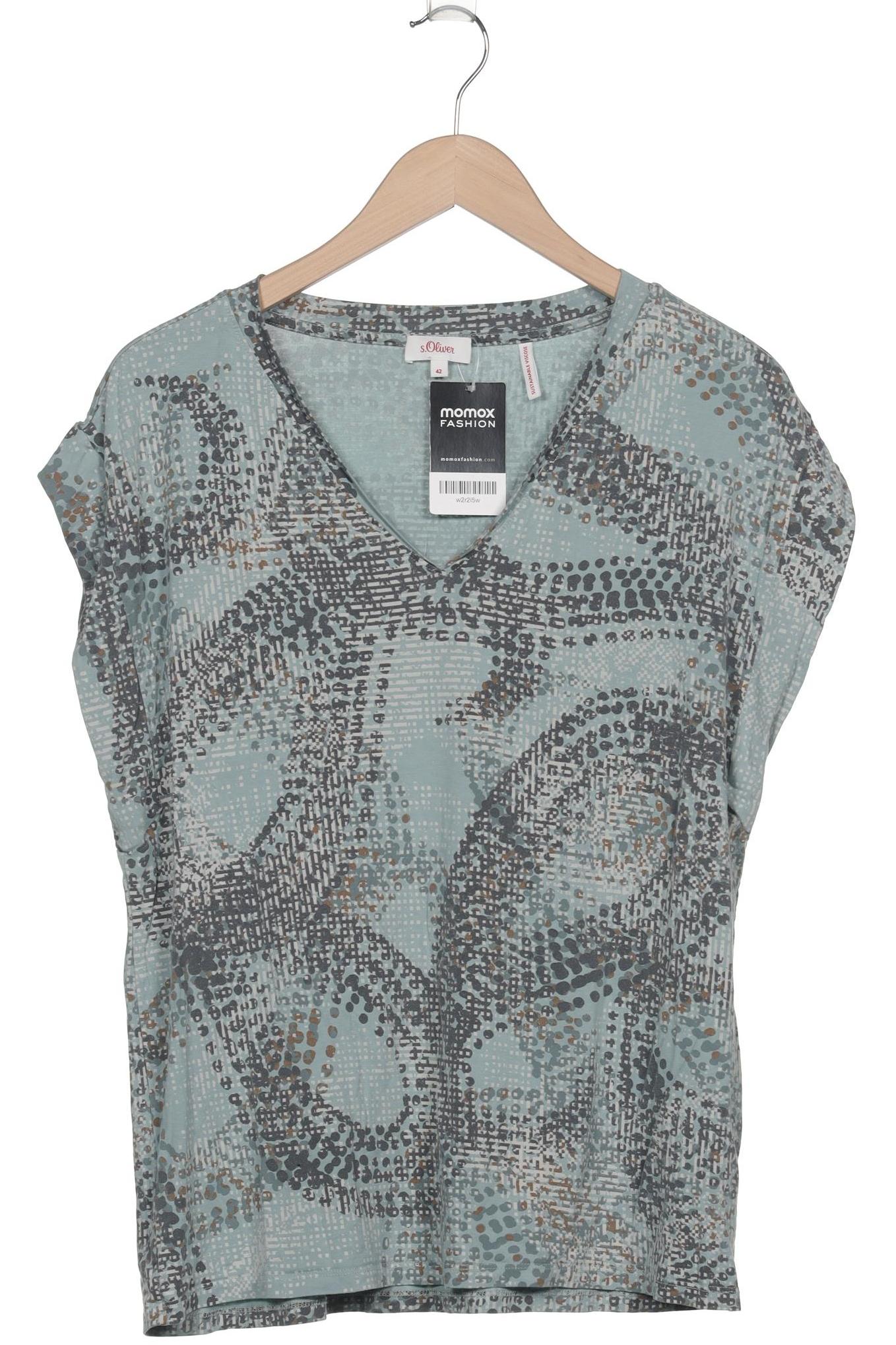 

s.Oliver Damen T-Shirt, türkis, Gr. 42