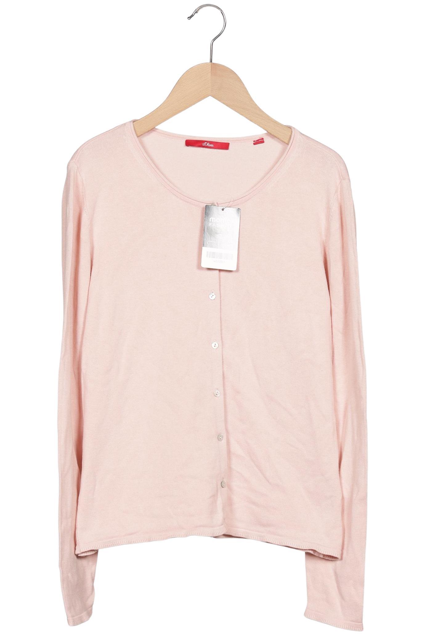 

s.Oliver Damen Strickjacke, pink, Gr. 40