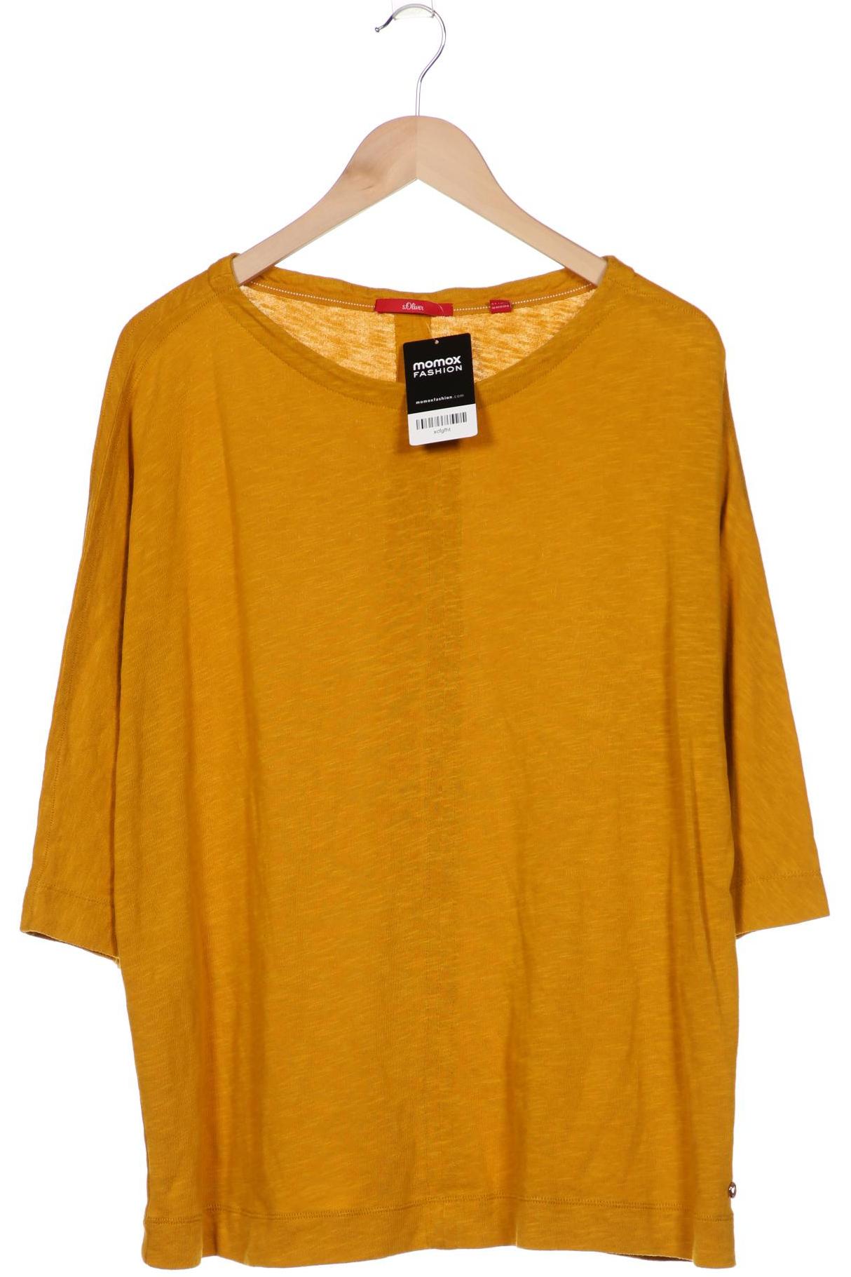 

s.Oliver Damen Langarmshirt, gelb
