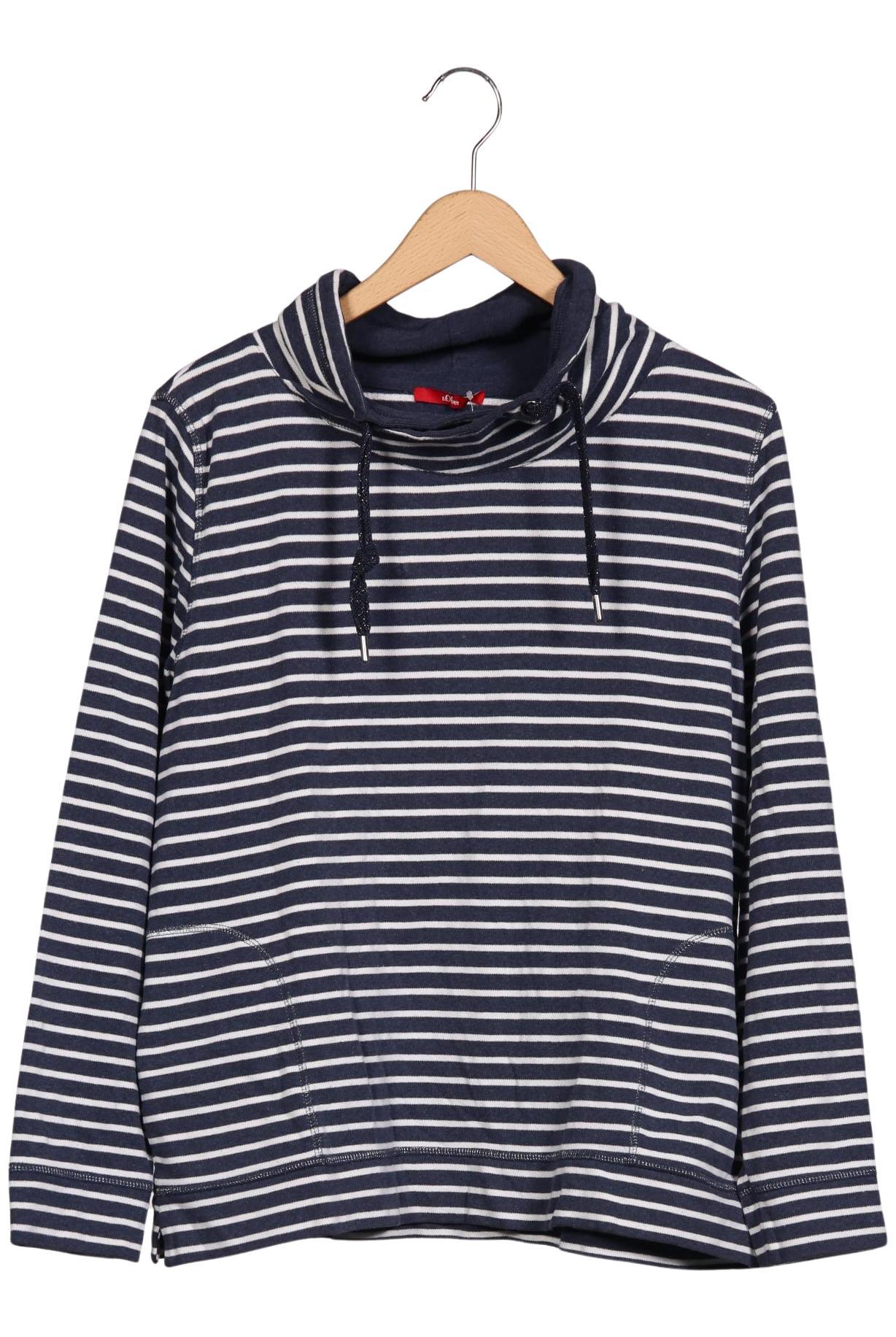 

s.Oliver Damen Sweatshirt, blau, Gr. 44