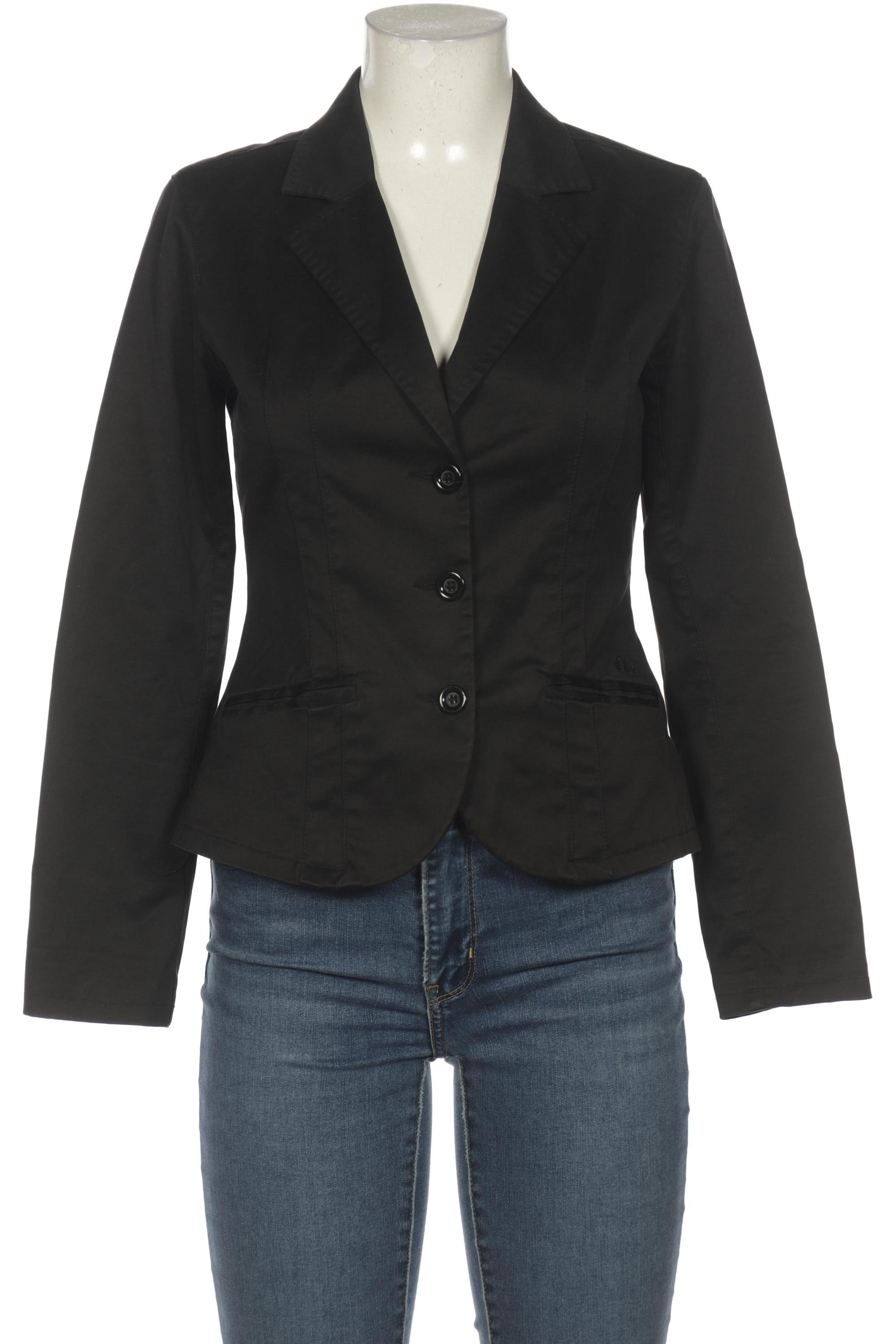 

s.Oliver Damen Blazer, schwarz, Gr. 42