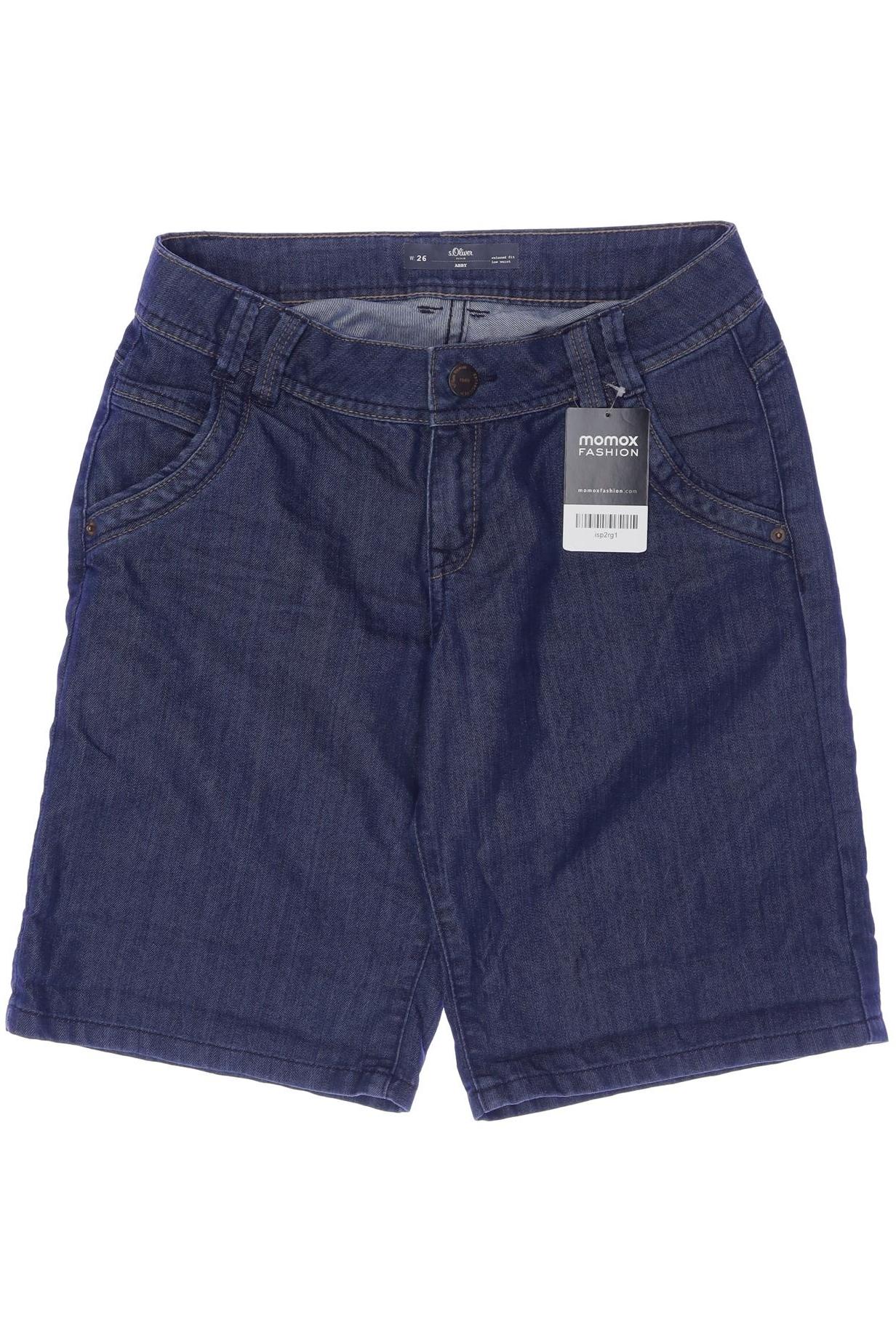 

s.Oliver Damen Shorts, blau, Gr. 26