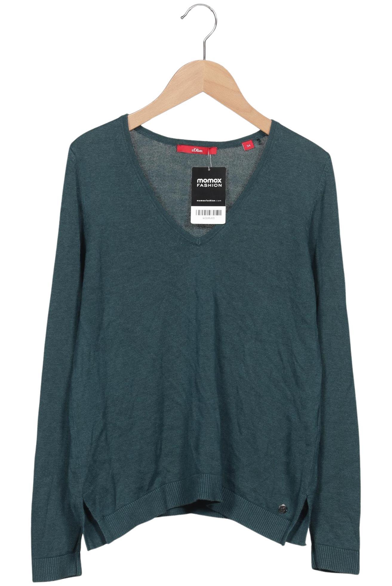 

s.Oliver Damen Pullover, türkis, Gr. 34