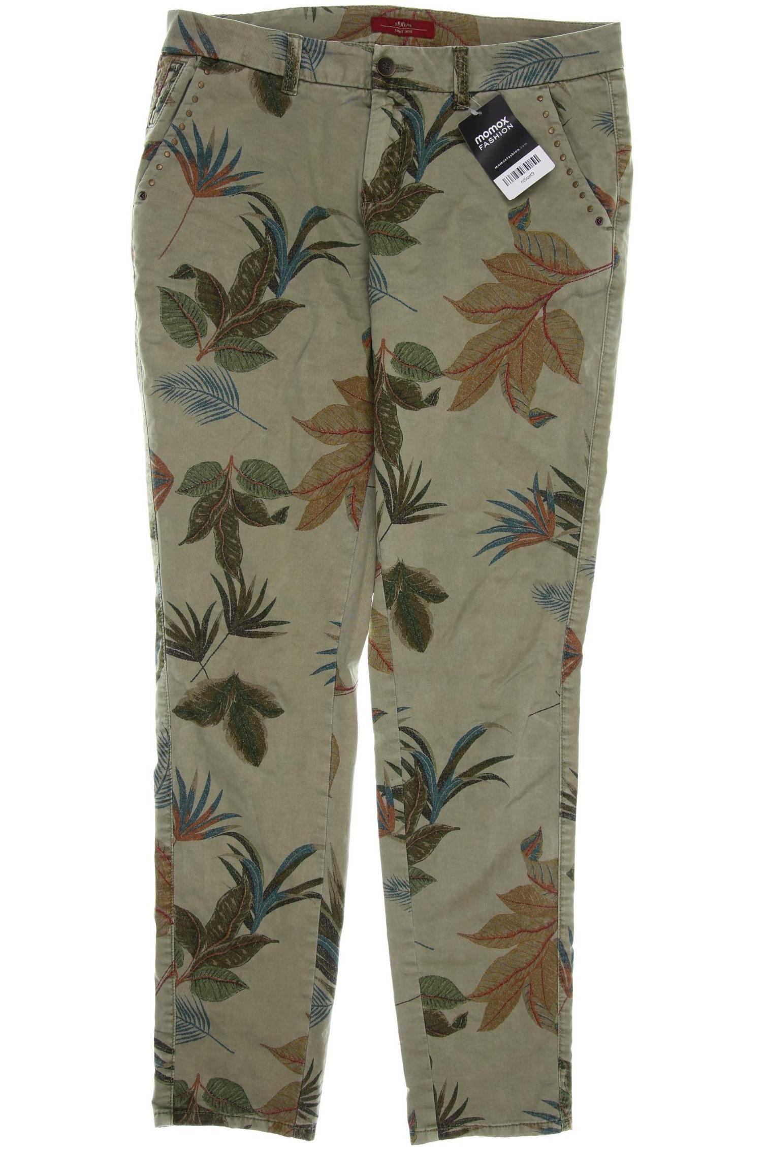 

s.Oliver Damen Jeans, grün