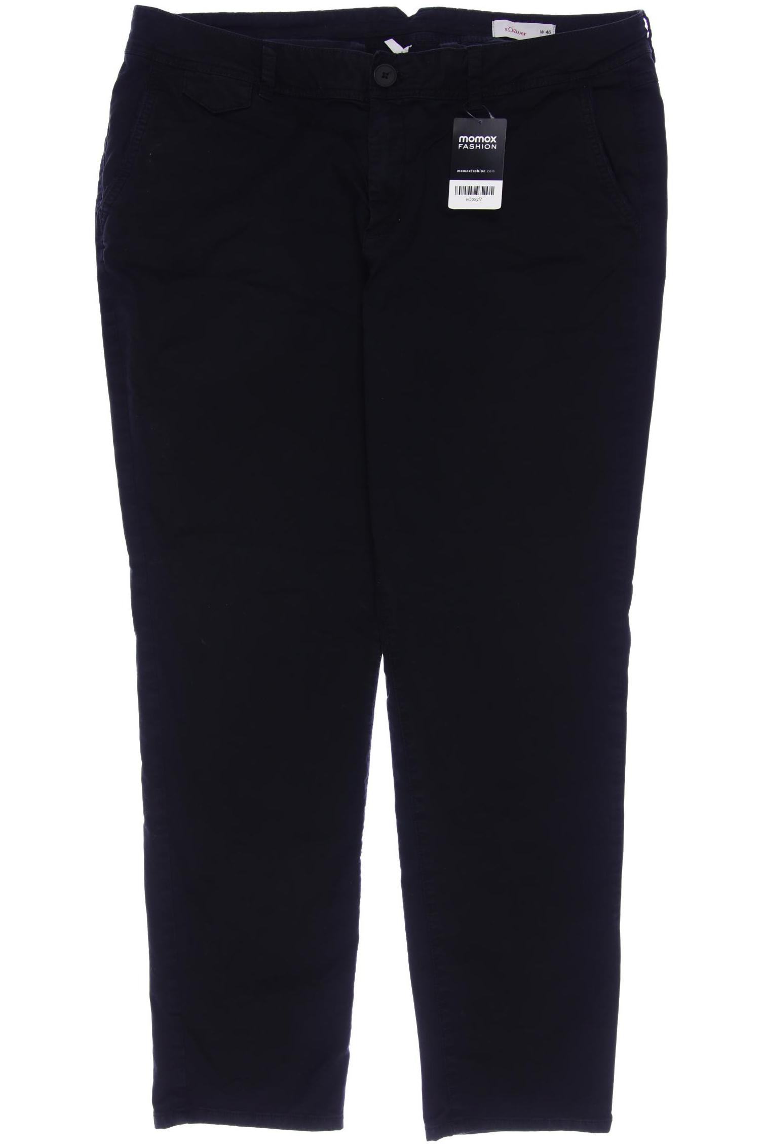 

s.Oliver Damen Jeans, schwarz