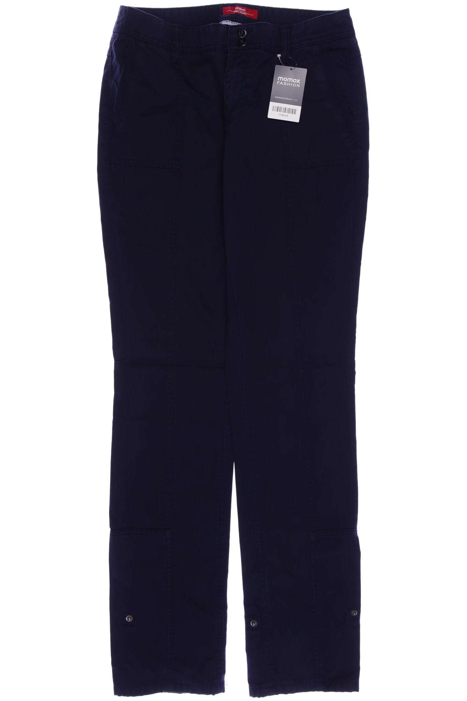 

s.Oliver Damen Stoffhose, marineblau, Gr. 36
