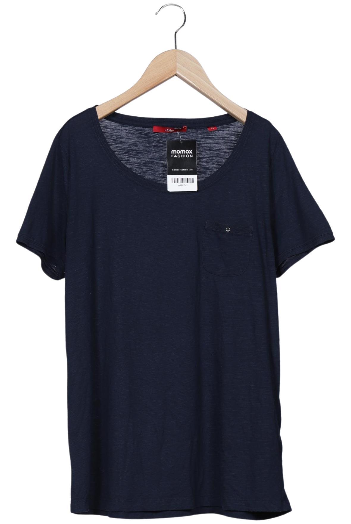 

s.Oliver Damen T-Shirt, marineblau, Gr. 42