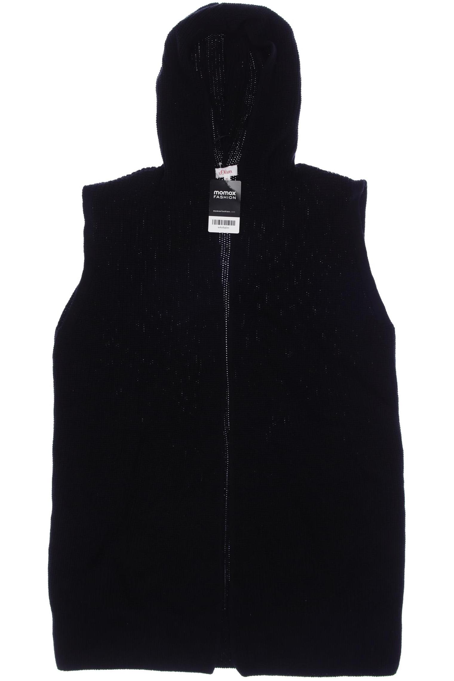 

s.Oliver Damen Weste, schwarz, Gr. 34