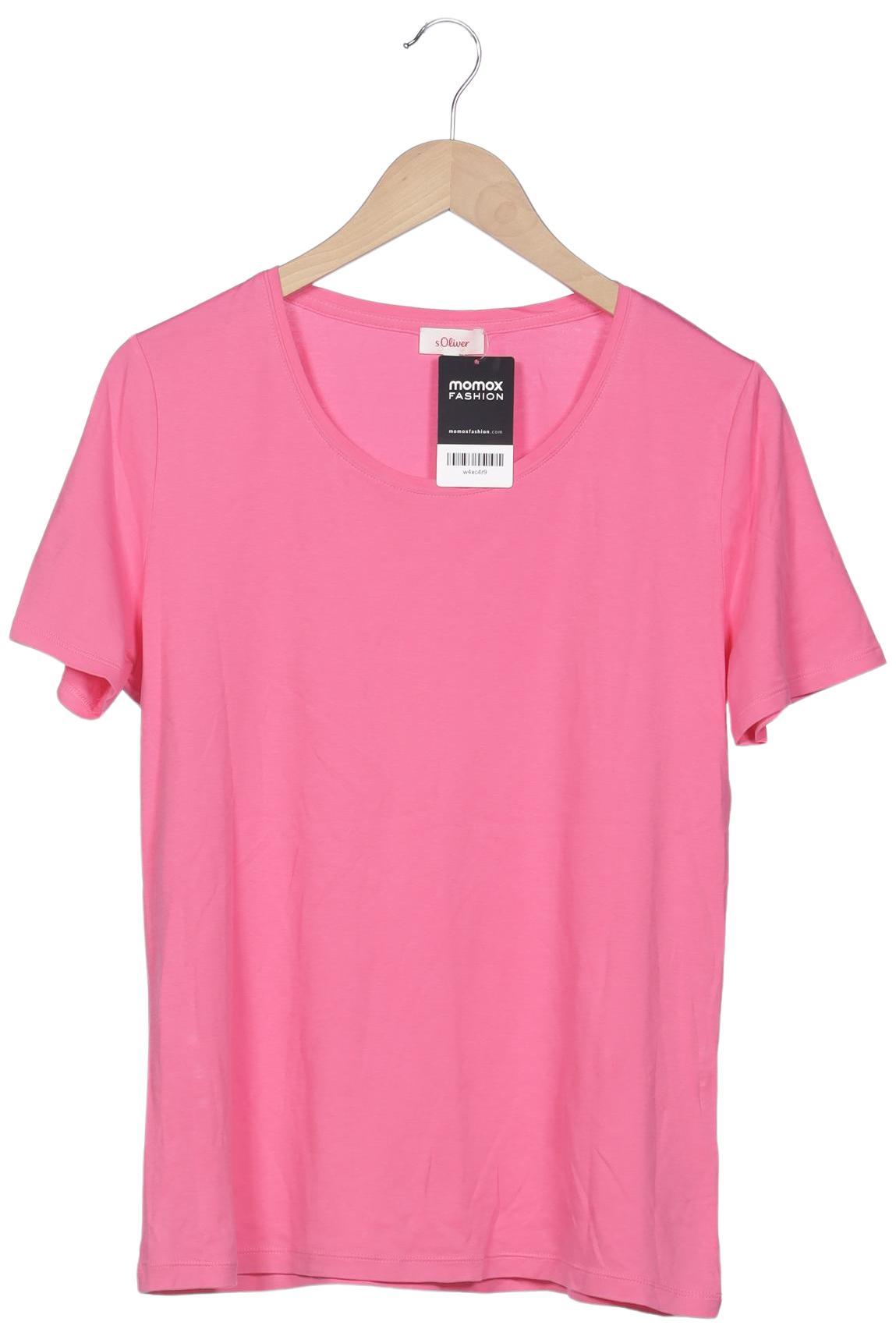 

s.Oliver Damen T-Shirt, pink, Gr. 44