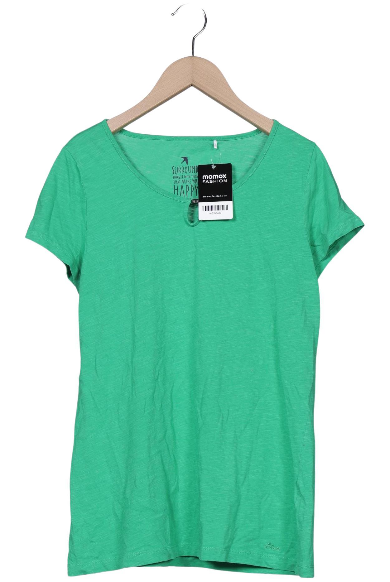 

s.Oliver Damen T-Shirt, grün, Gr. 42
