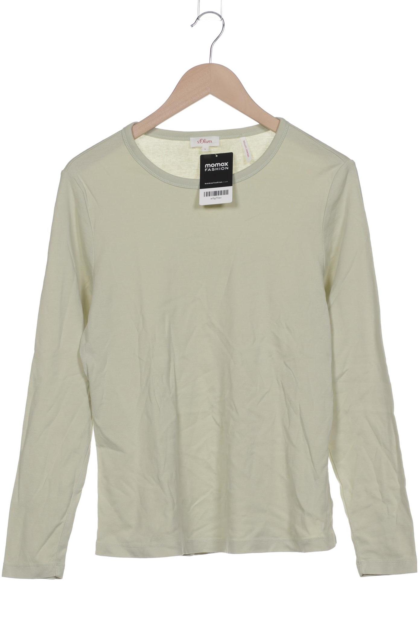 

s.Oliver Damen Langarmshirt, hellgrün, Gr. 42